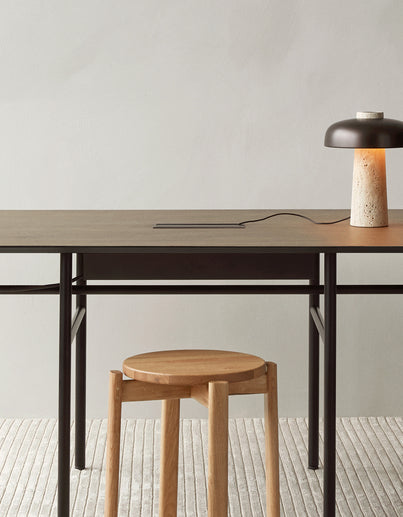 PASSAGE stool oak wood
