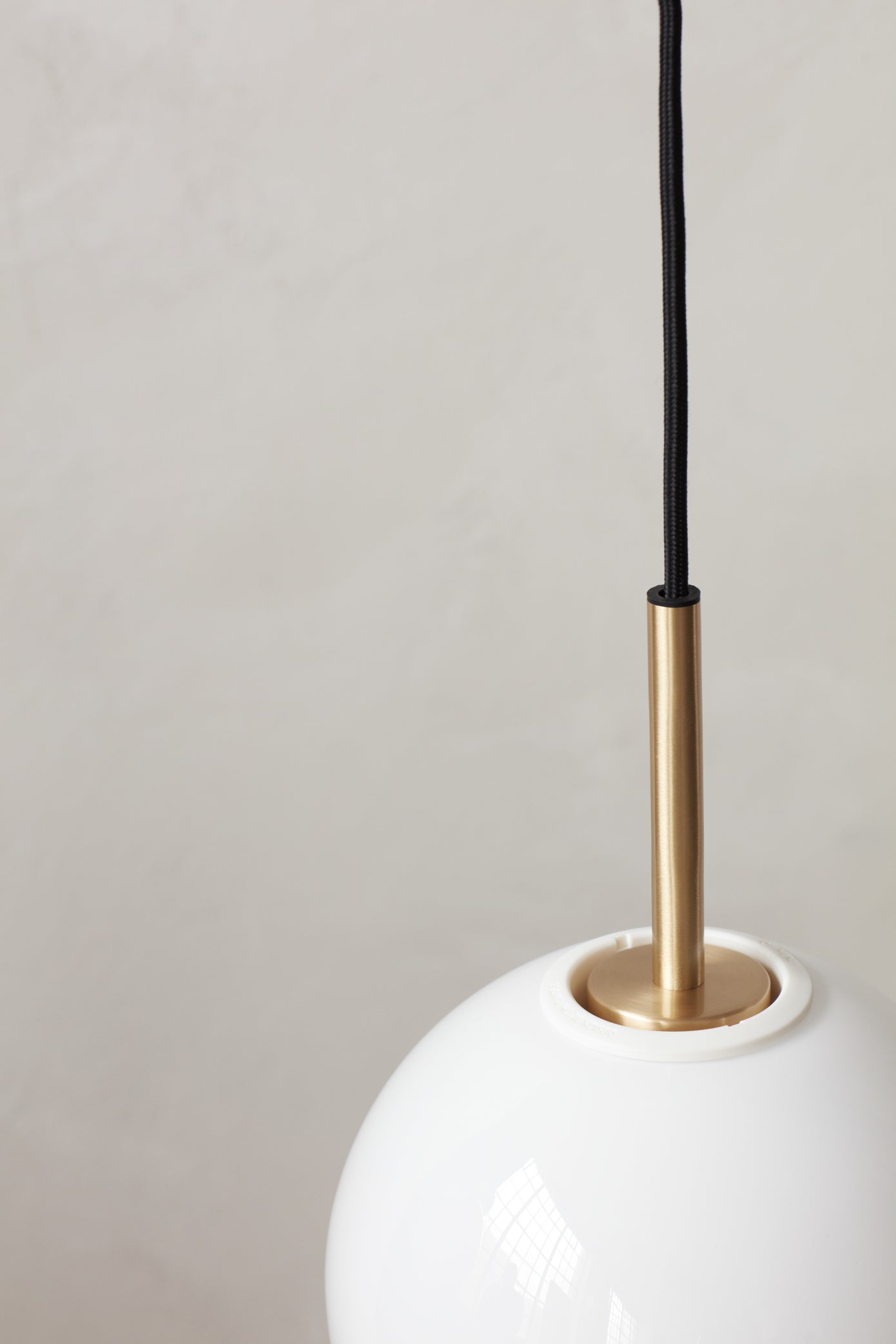 TR BULB pendant lamp black