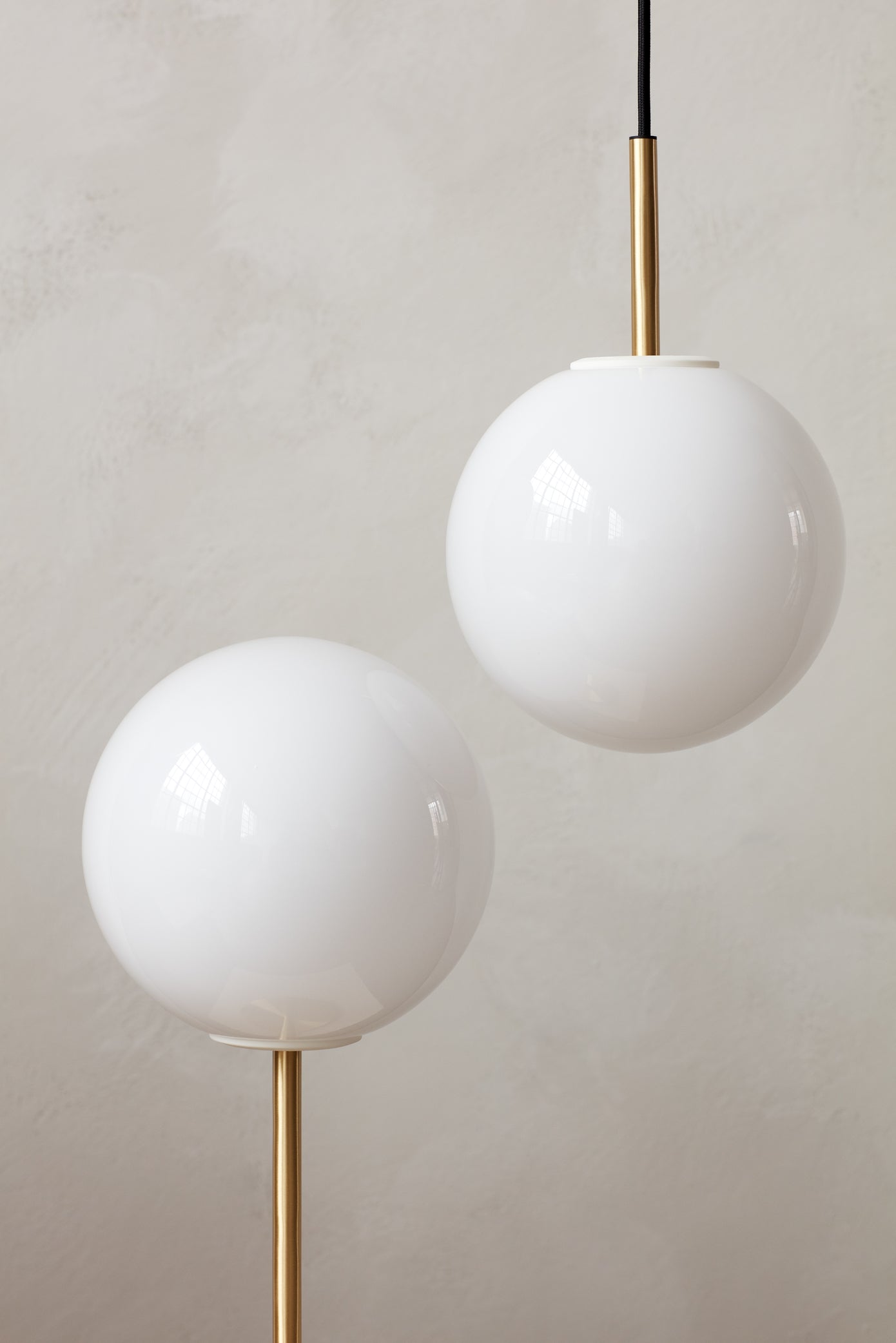 TR BULB pendant lamp black