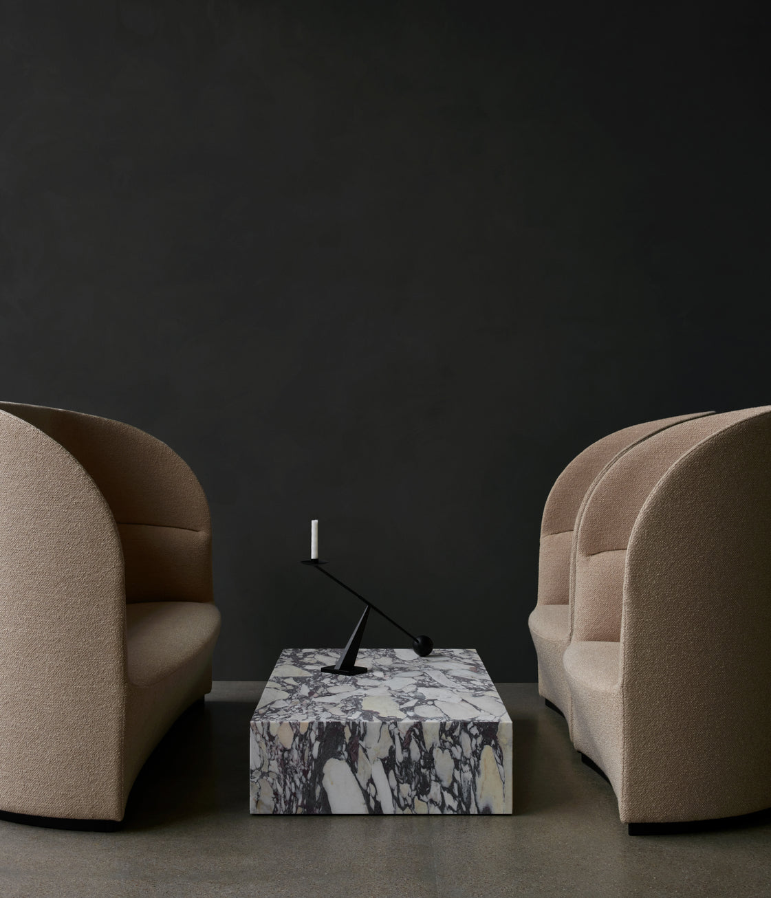 Kerzenhalter INTERCONNECT brüniertes Messing