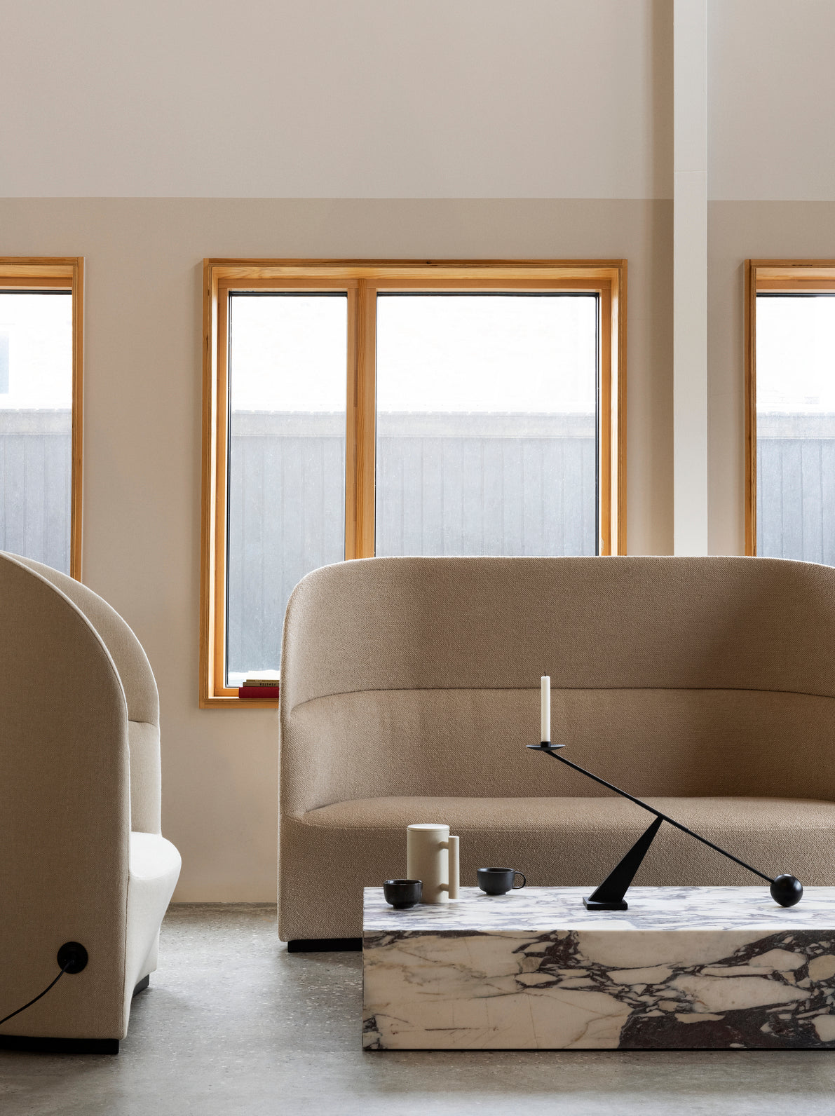 Kerzenhalter INTERCONNECT brüniertes Messing