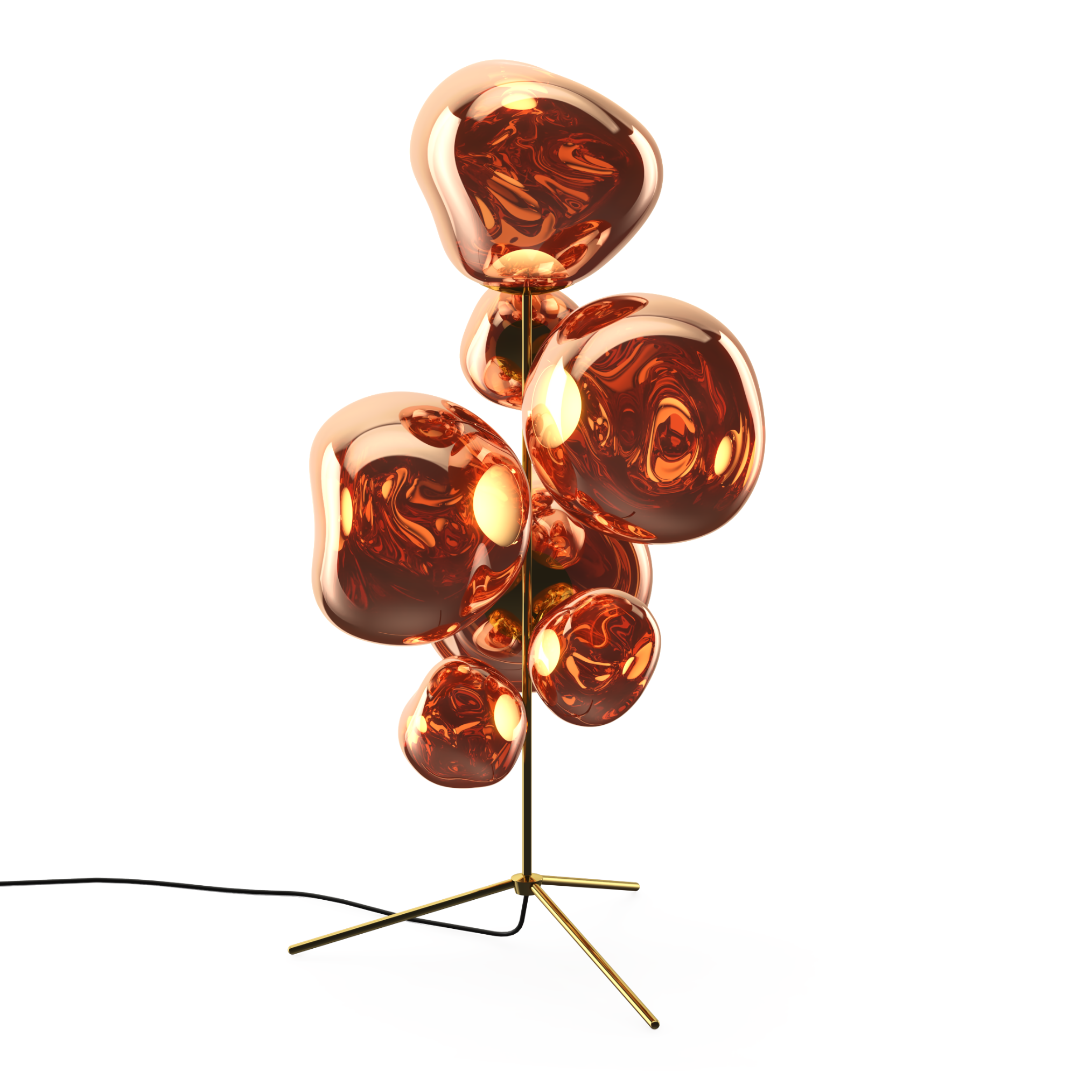 MELT Copper Floor Lamp