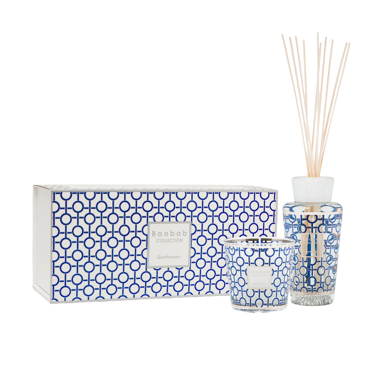 Geschenkset MY FIRST BAOBAB GENTLEMEN mit Kerze und Diffusor