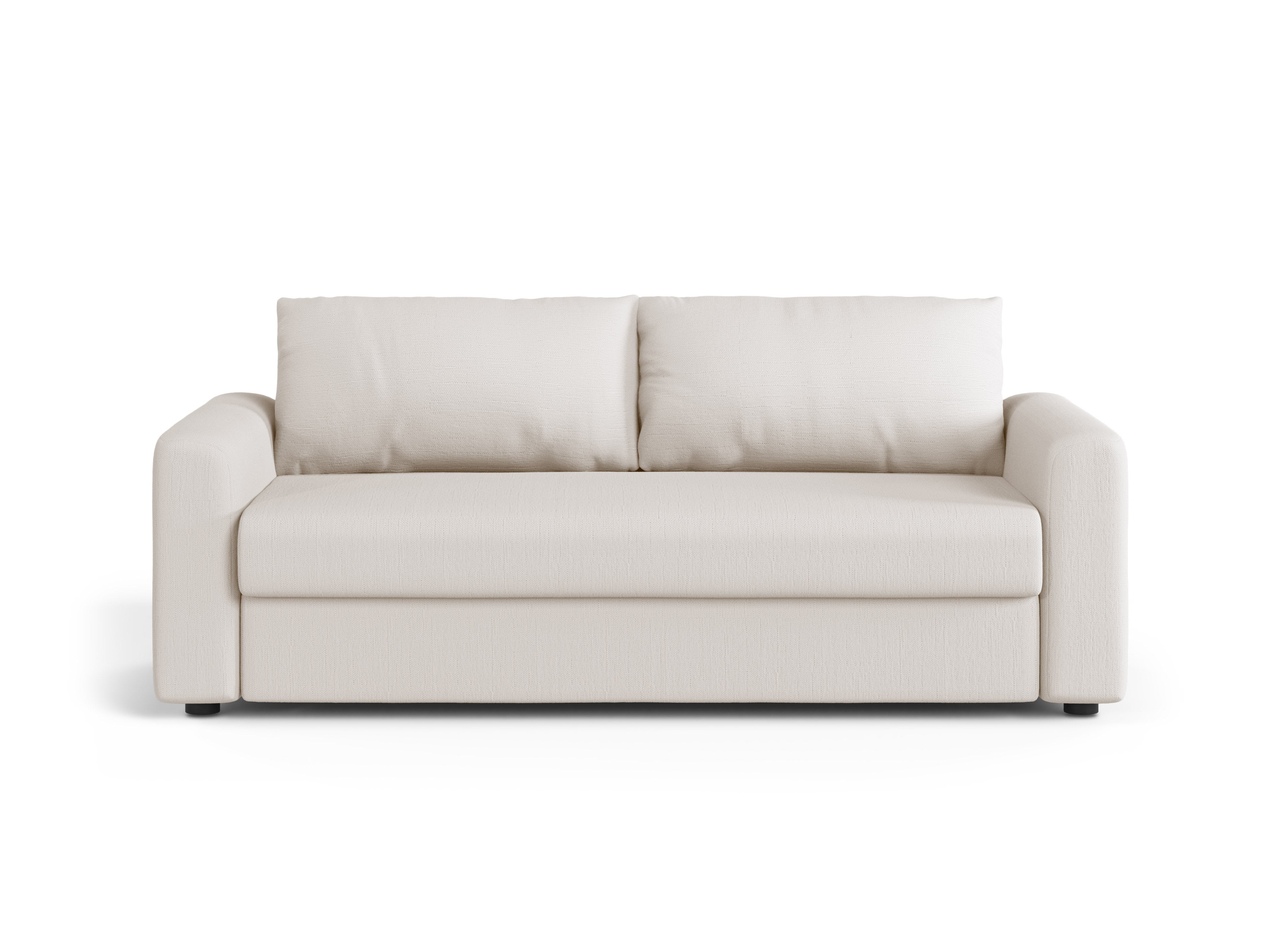 Sofa 3-sitzig mit Schlaffunktion DAVID weiß