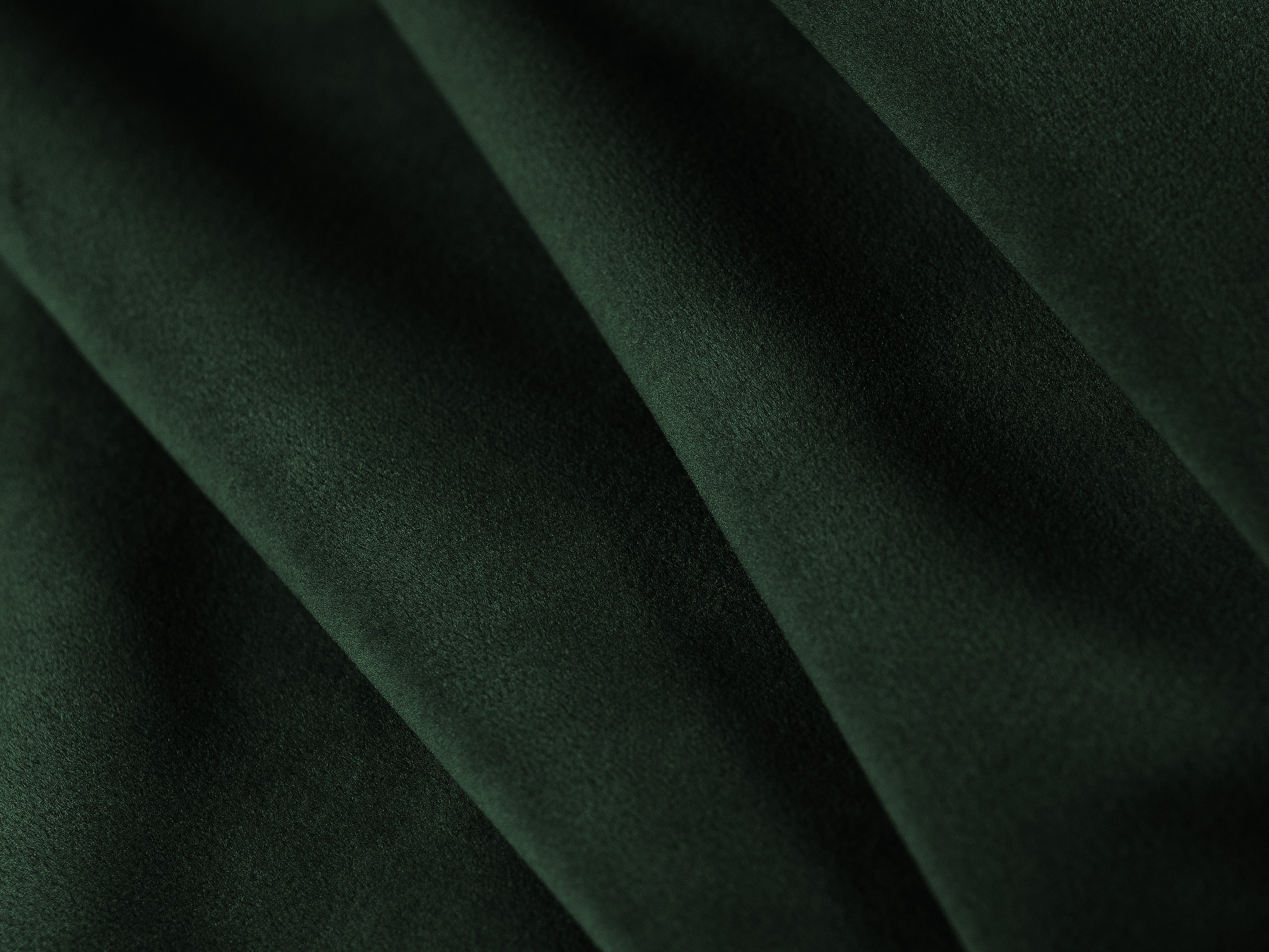 Sofa aus Samt 3-sitzig LUPINE flaschengrün