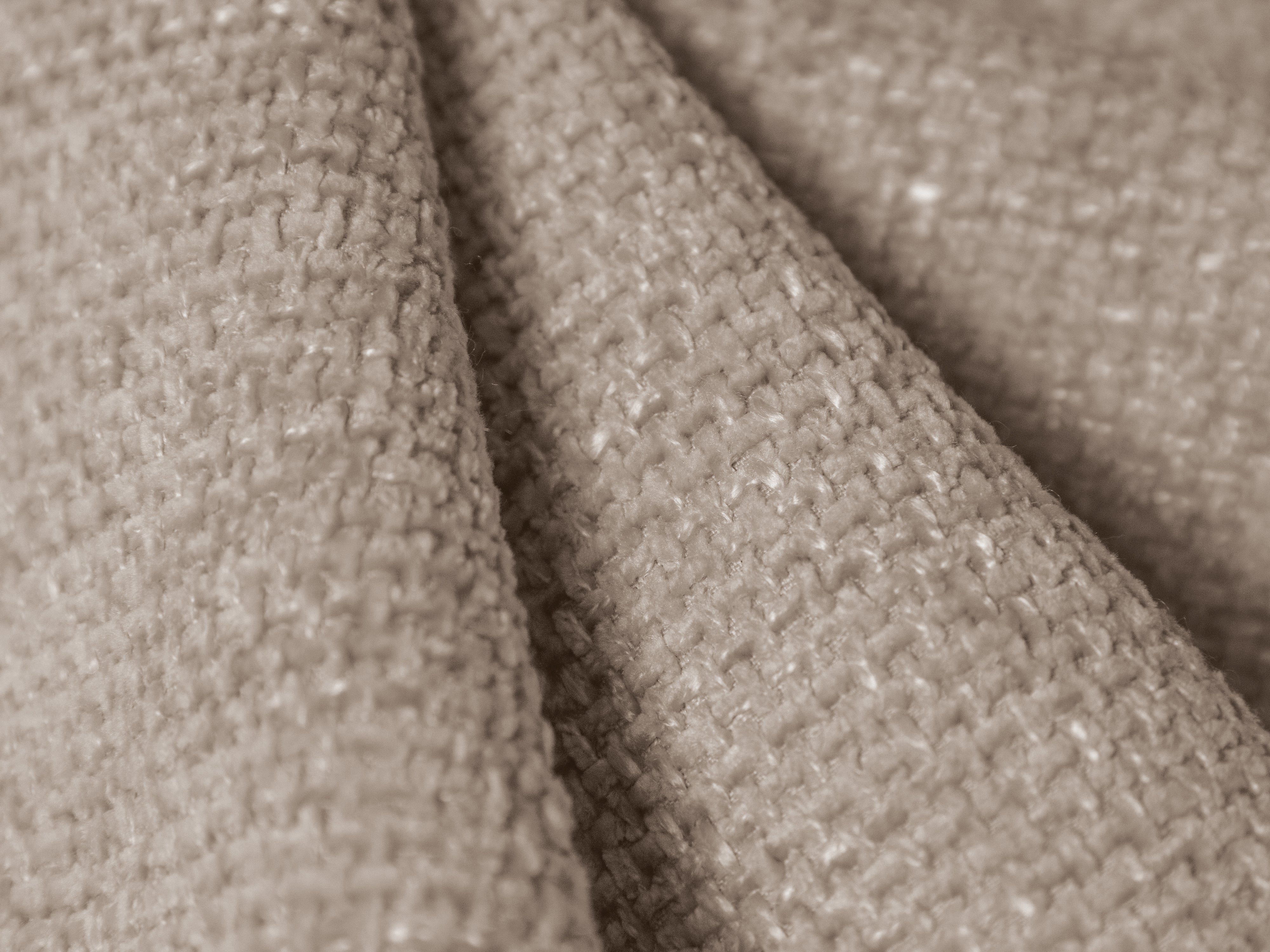 MILEY Modular Sofa - Left-Side Module in Beige Silky Chenille