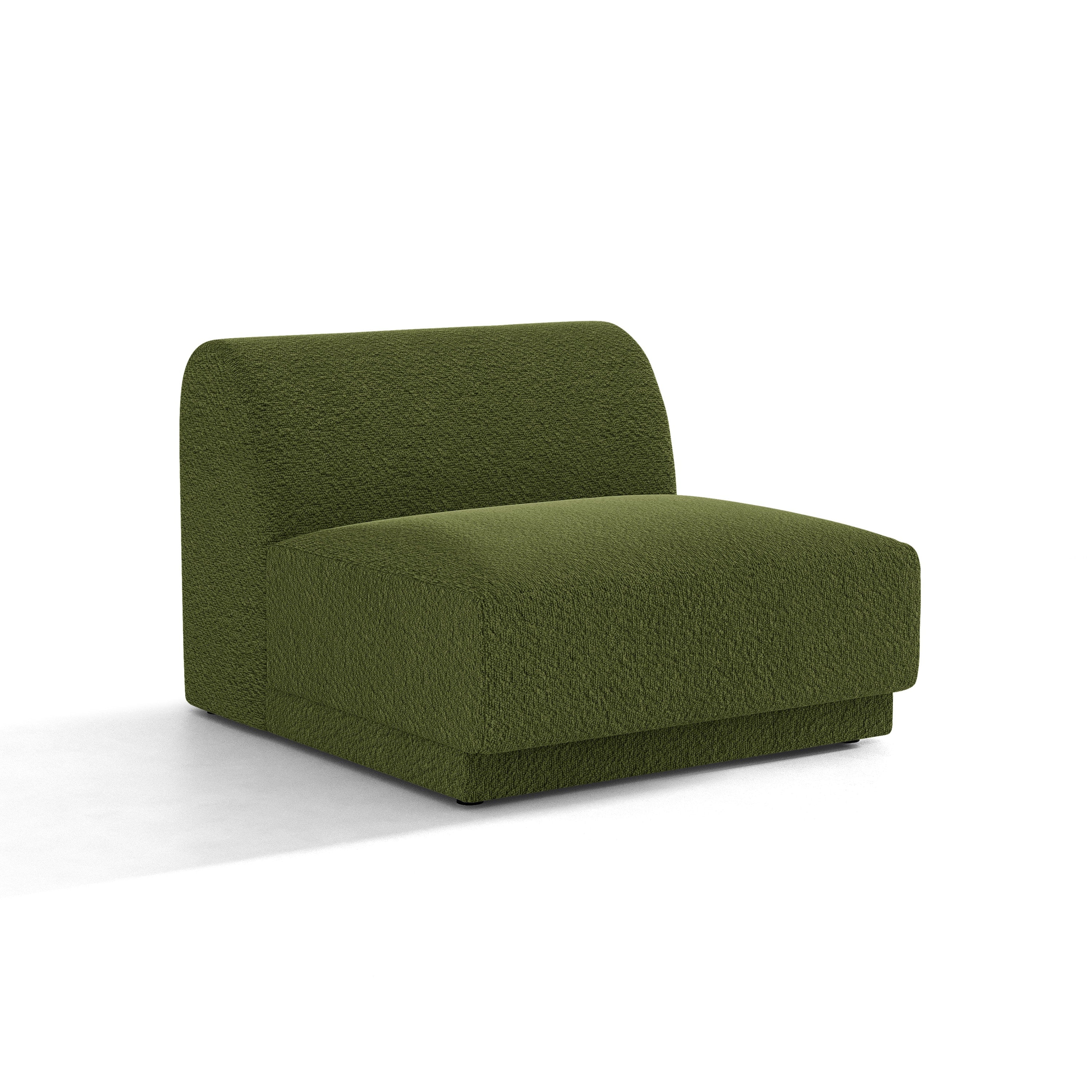 Sessel / Modul MILEY grün Boucle