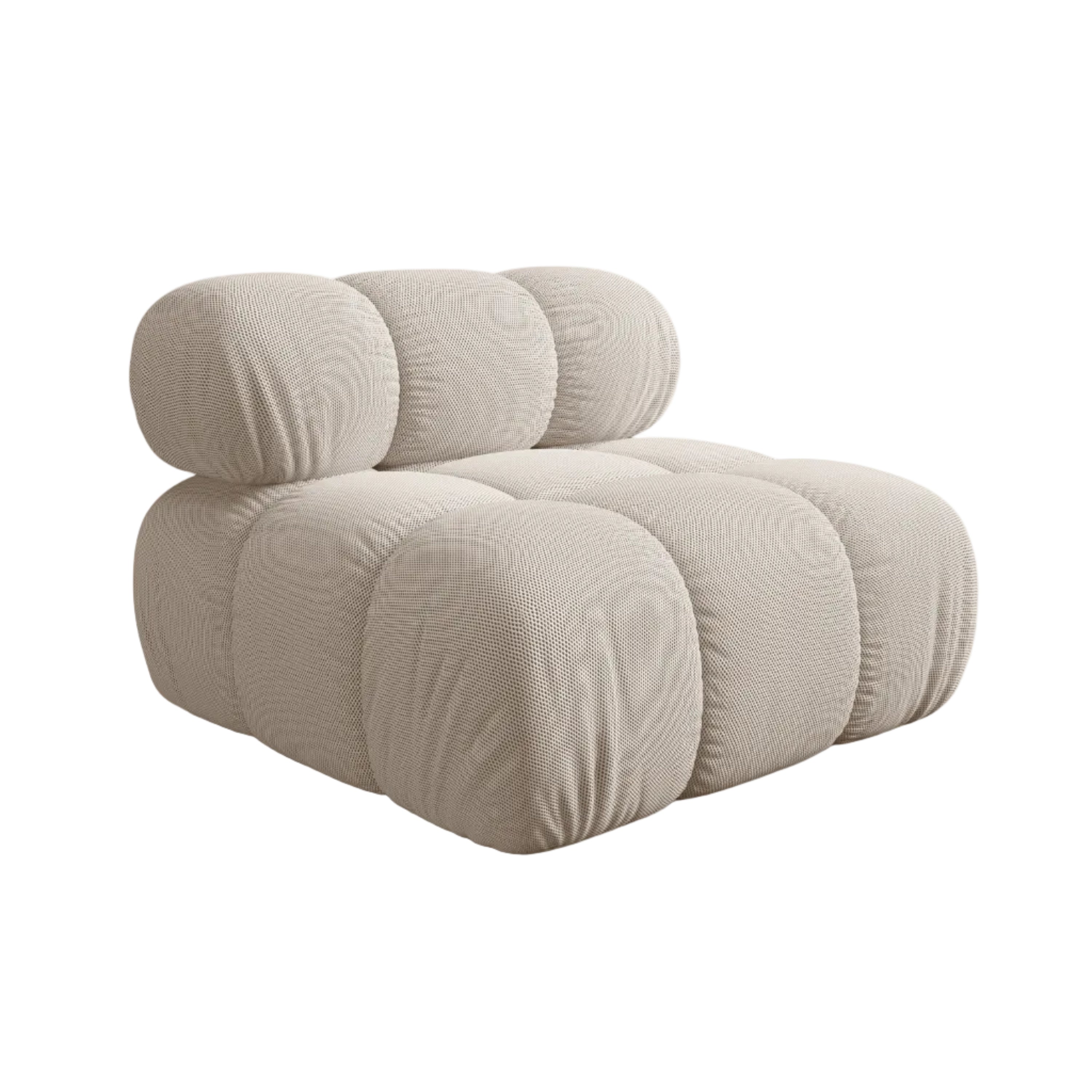 Sessel / Modul BELLIS beige 3D-Gewebe