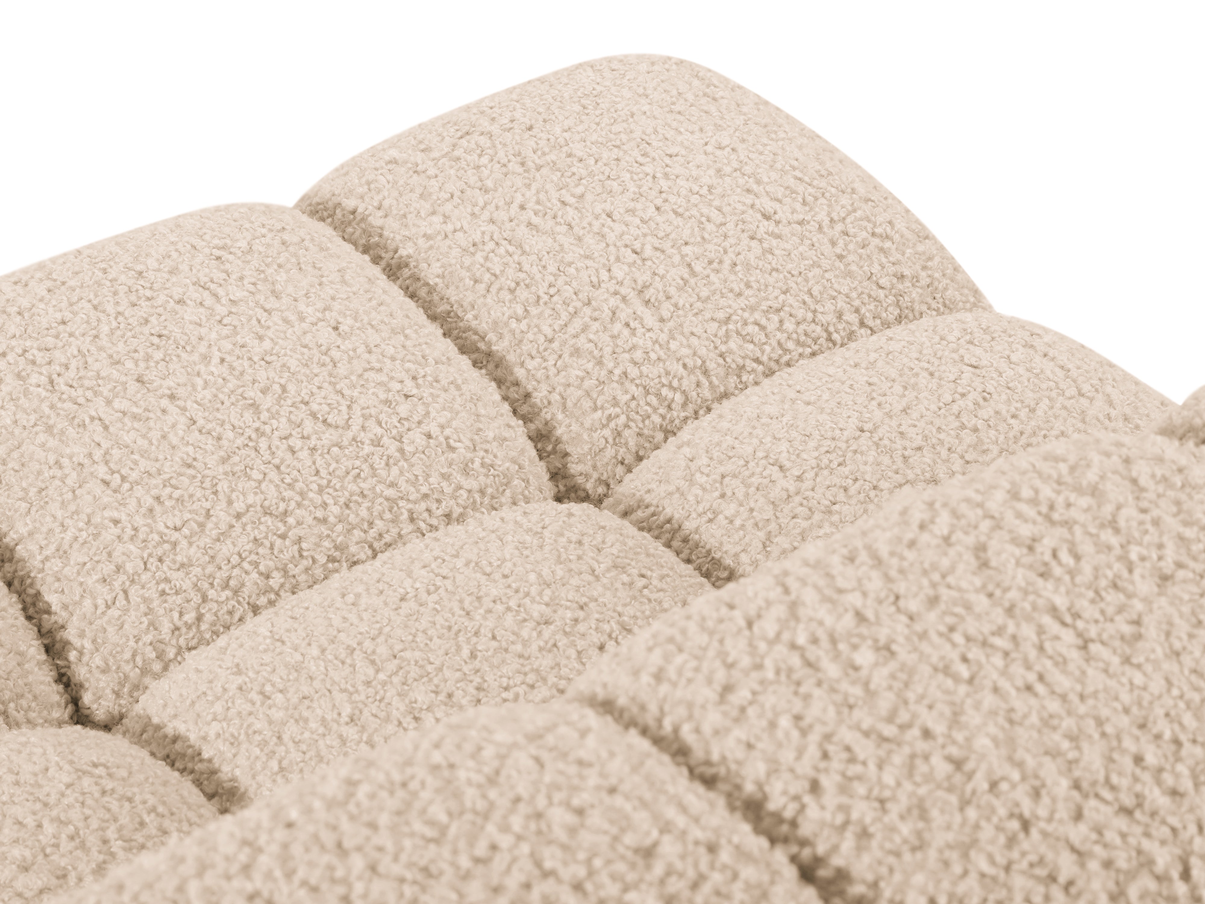 Sessel / Modul BELLIS sandfarbener Boucle