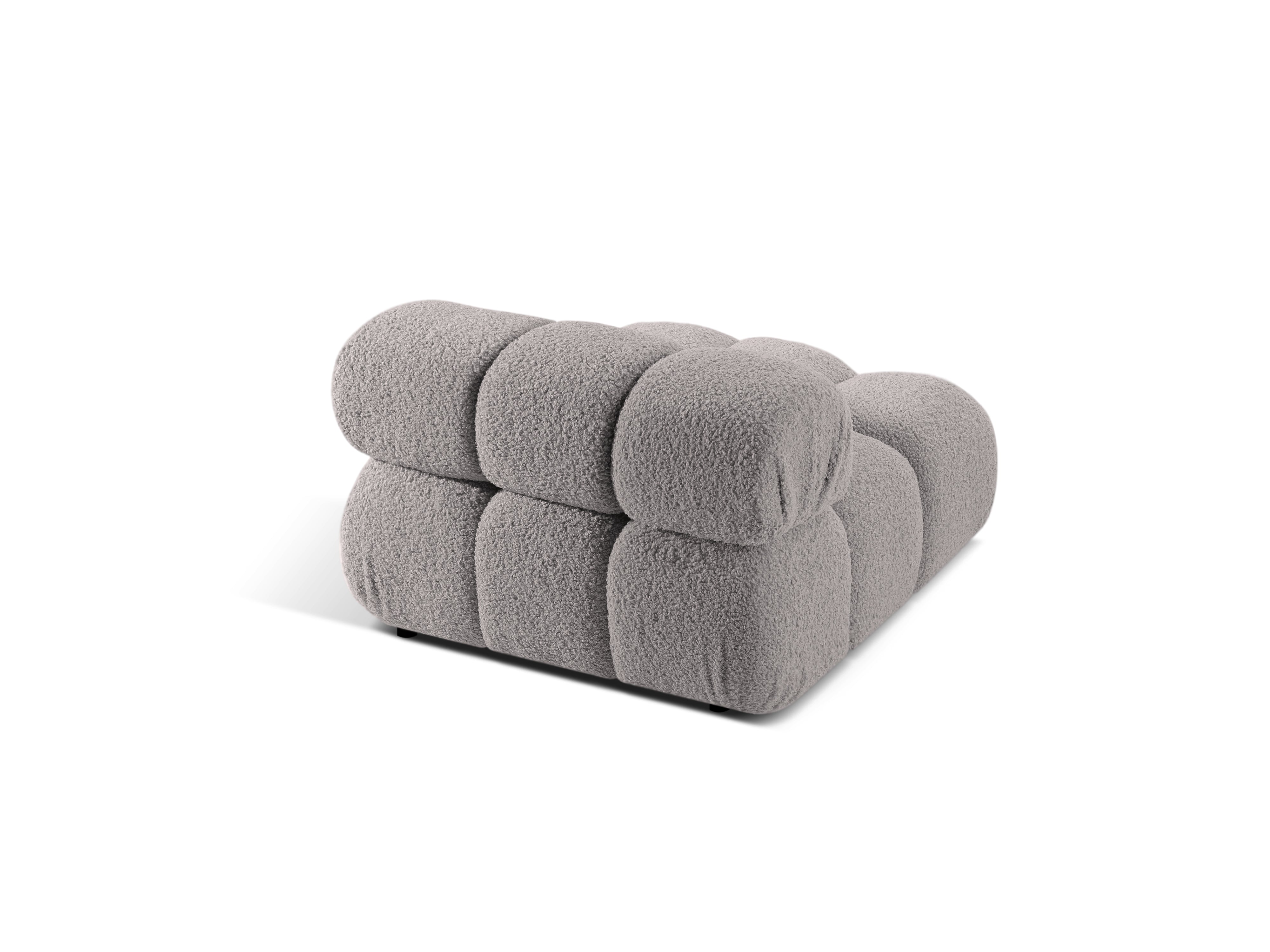 Sessel / Modul BELLIS in grauem Boucle