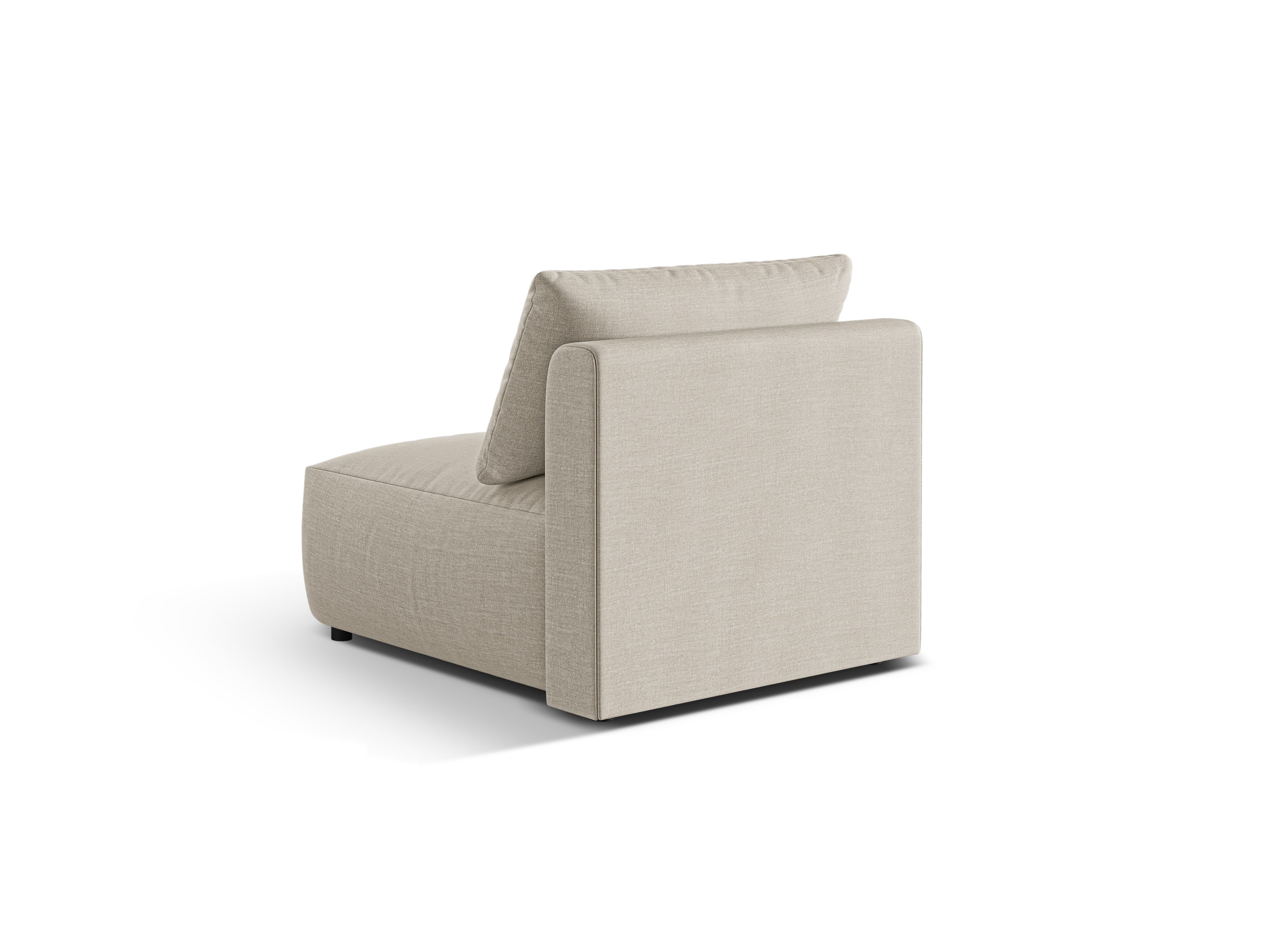 CHRIS Modular Sofa - Cream Chenille Center Element