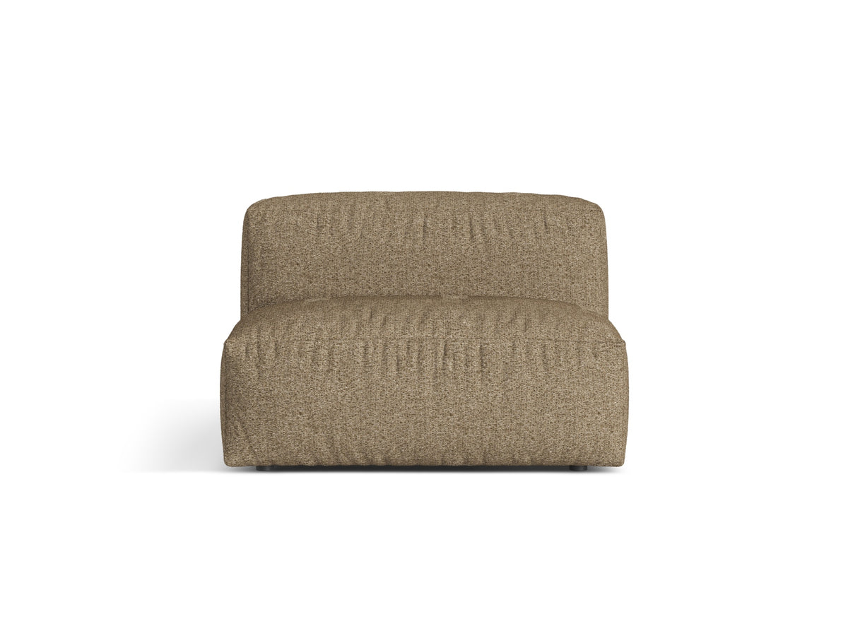 Moduł bez podłokietników MARTINA cappuccino boucle – Micadoni