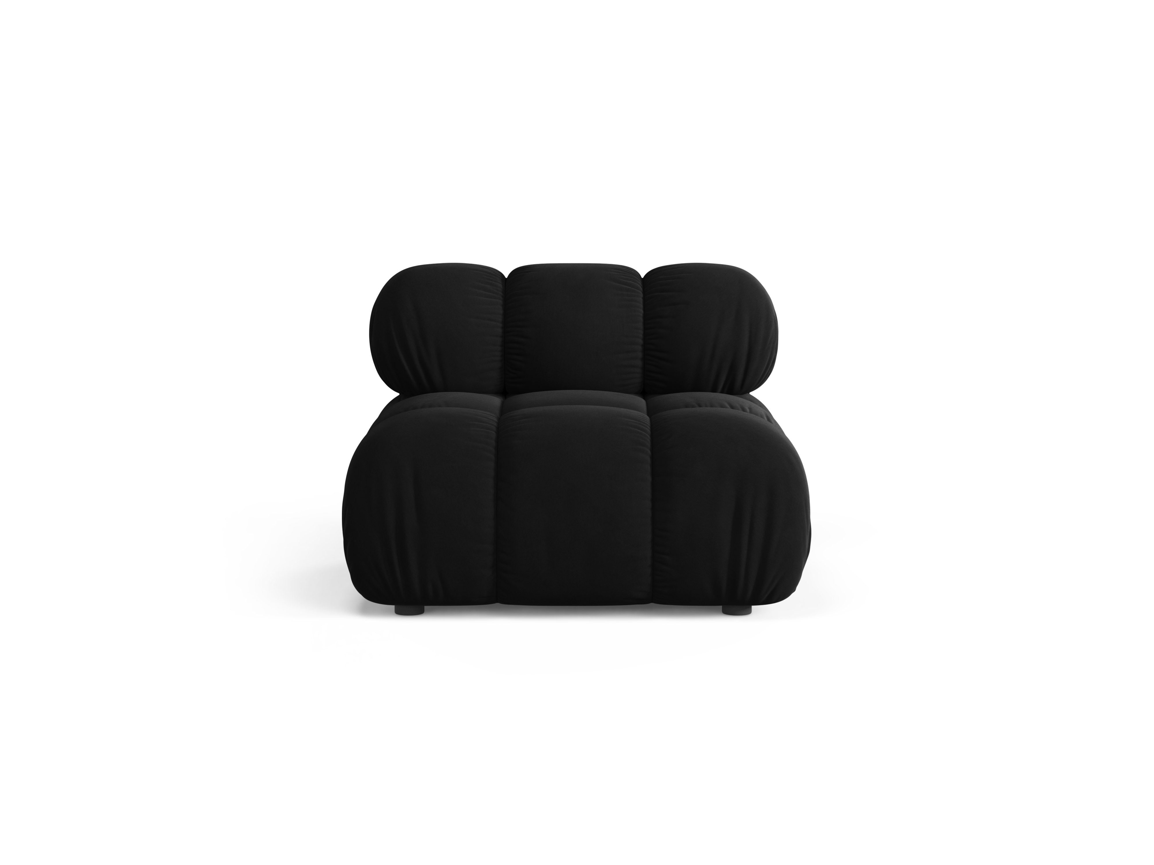 Sessel / Samtmodul BELLIS schwarz