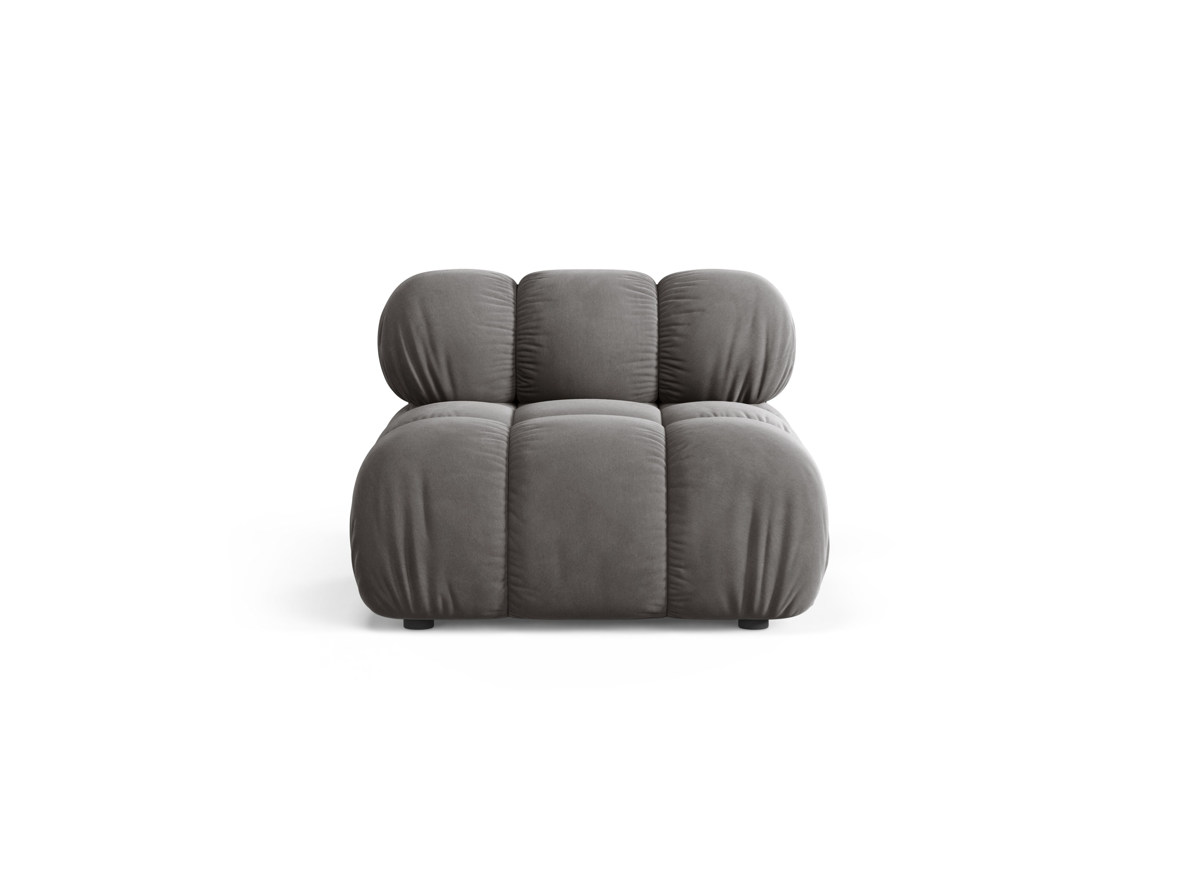 Sessel / Samtmodul BELLIS grau