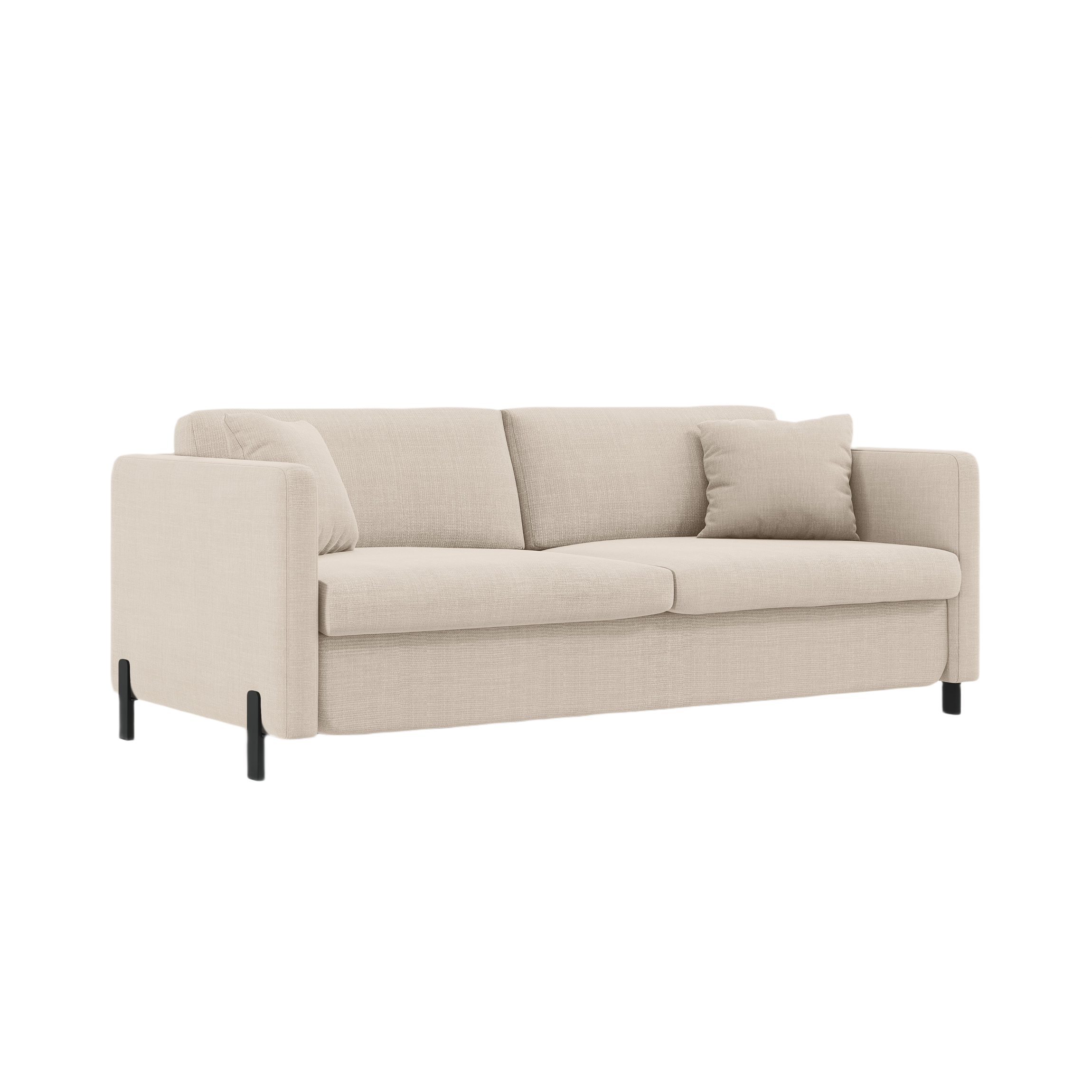 Sofa mit Bettfunktion, "Gloria", 2 Sitze, Beige, 182x102x80
In Europa gemacht