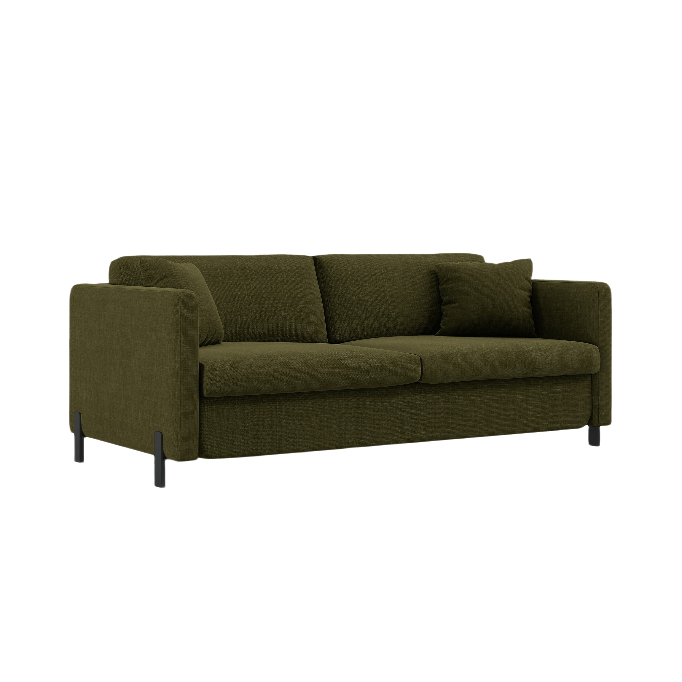 Sofa mit Bettfunktion, "Gloria", 2 Sitze, Grün, 182x102x80
In Europa gemacht