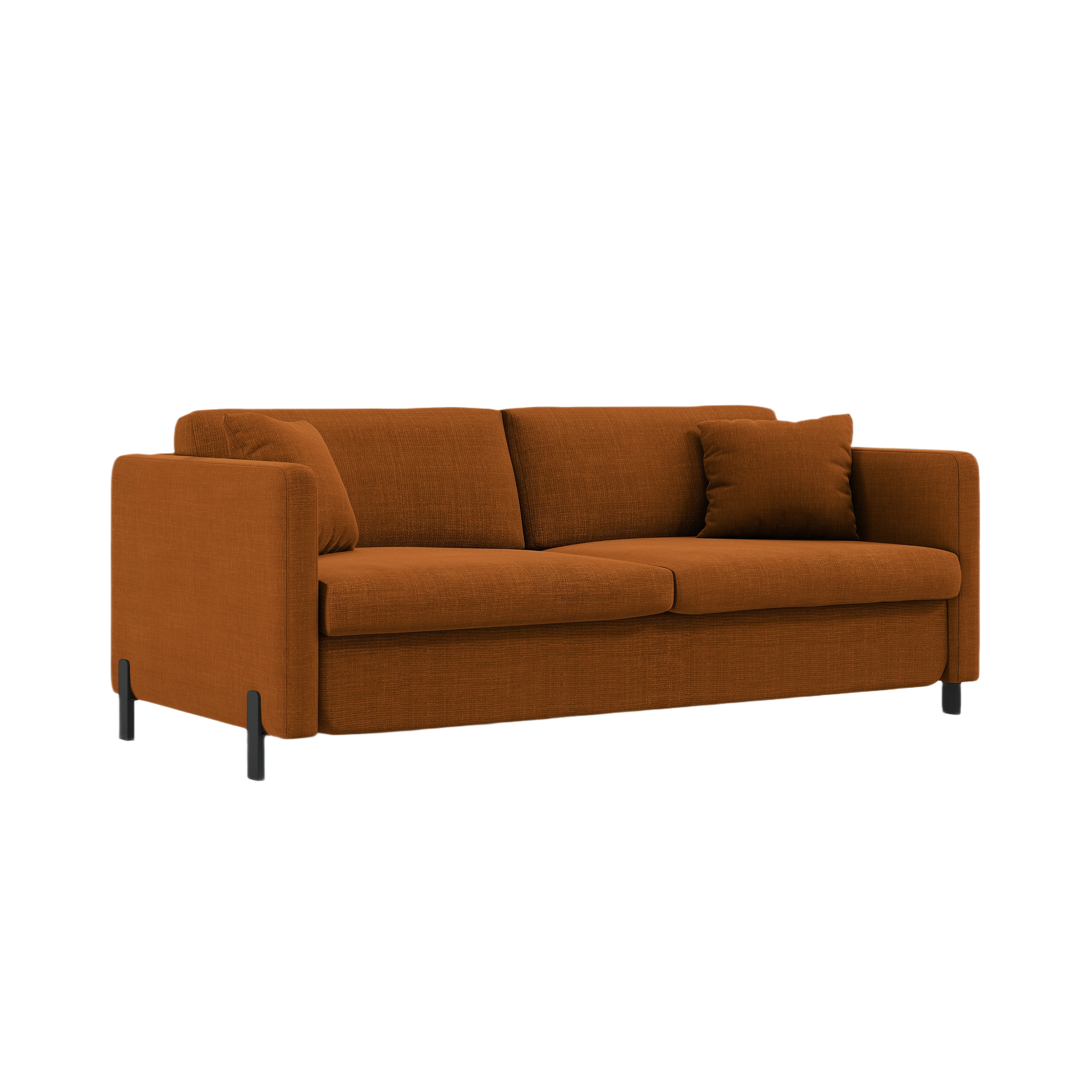 Sofa mit Bettfunktion, "Gloria", 2 Sitze, Ziegel, 182x102x80
In Europa gemacht