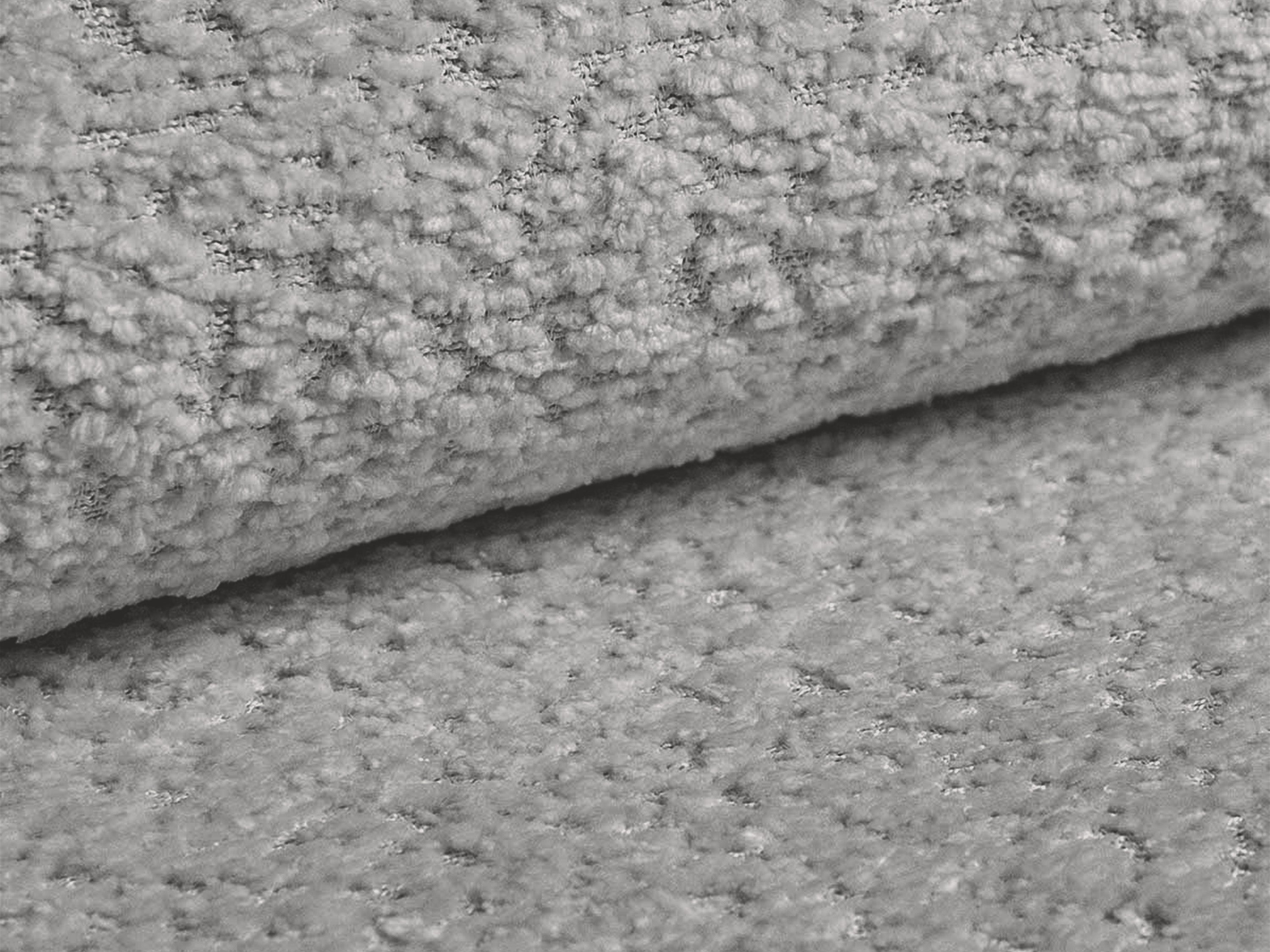 Sofa 2-sitzig mit Schlaffunktion LIDO graues Boucle