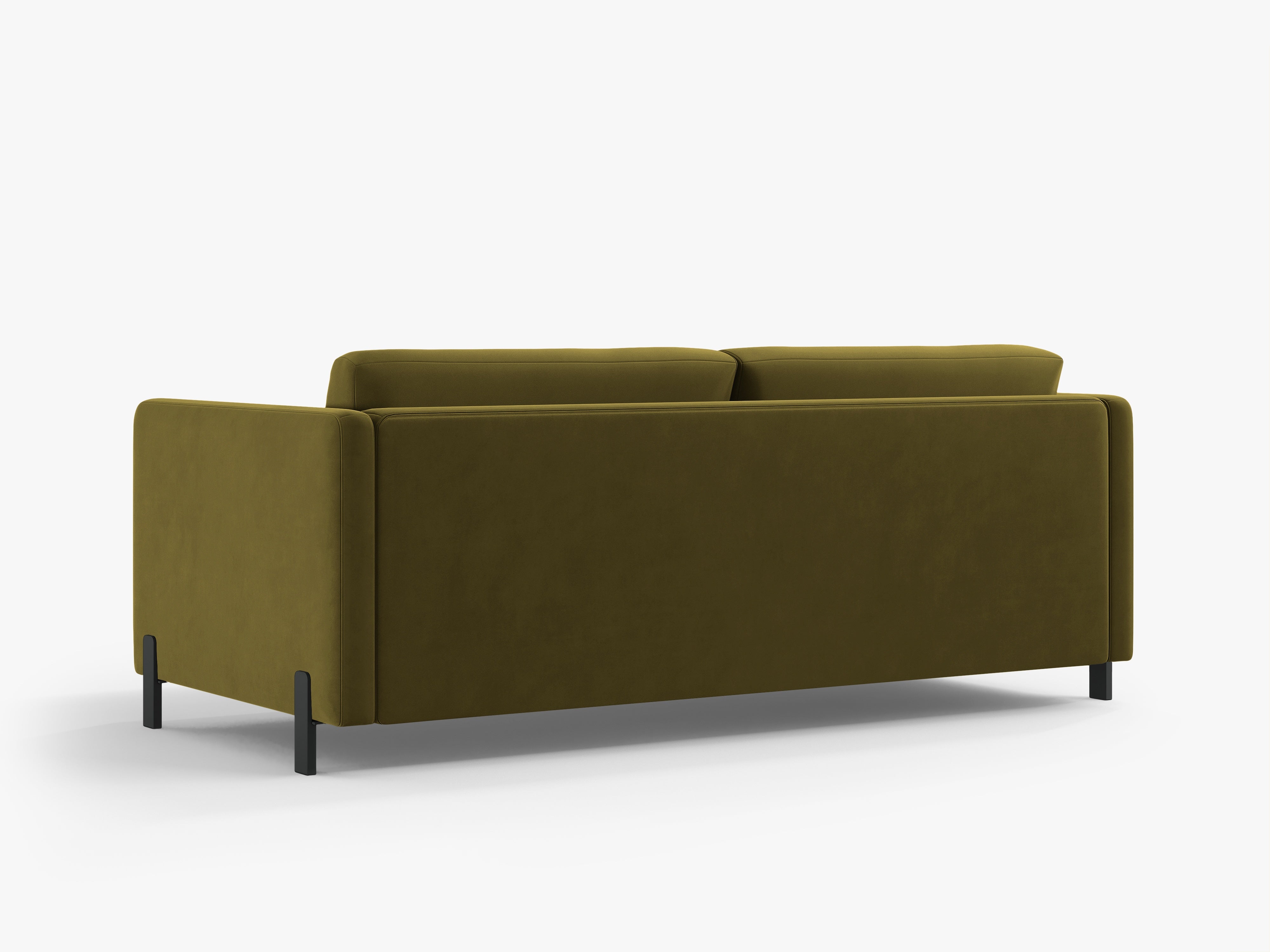 Velvet Sofa with Bed Function, "Gloria", 2 Seats, Green, 182x102x80
Made in Europe