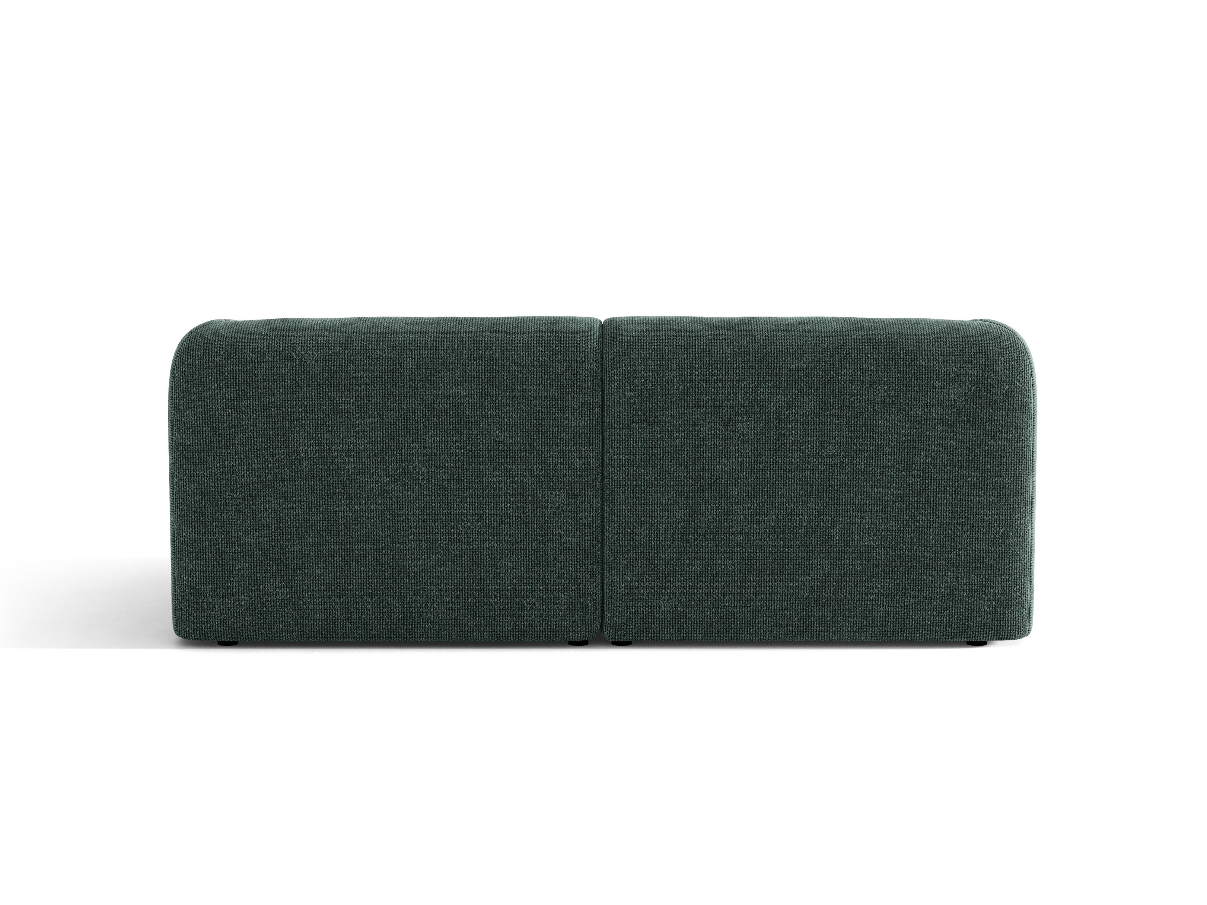 Sofa 2-sitzig MILEY petrol Chenille seidig