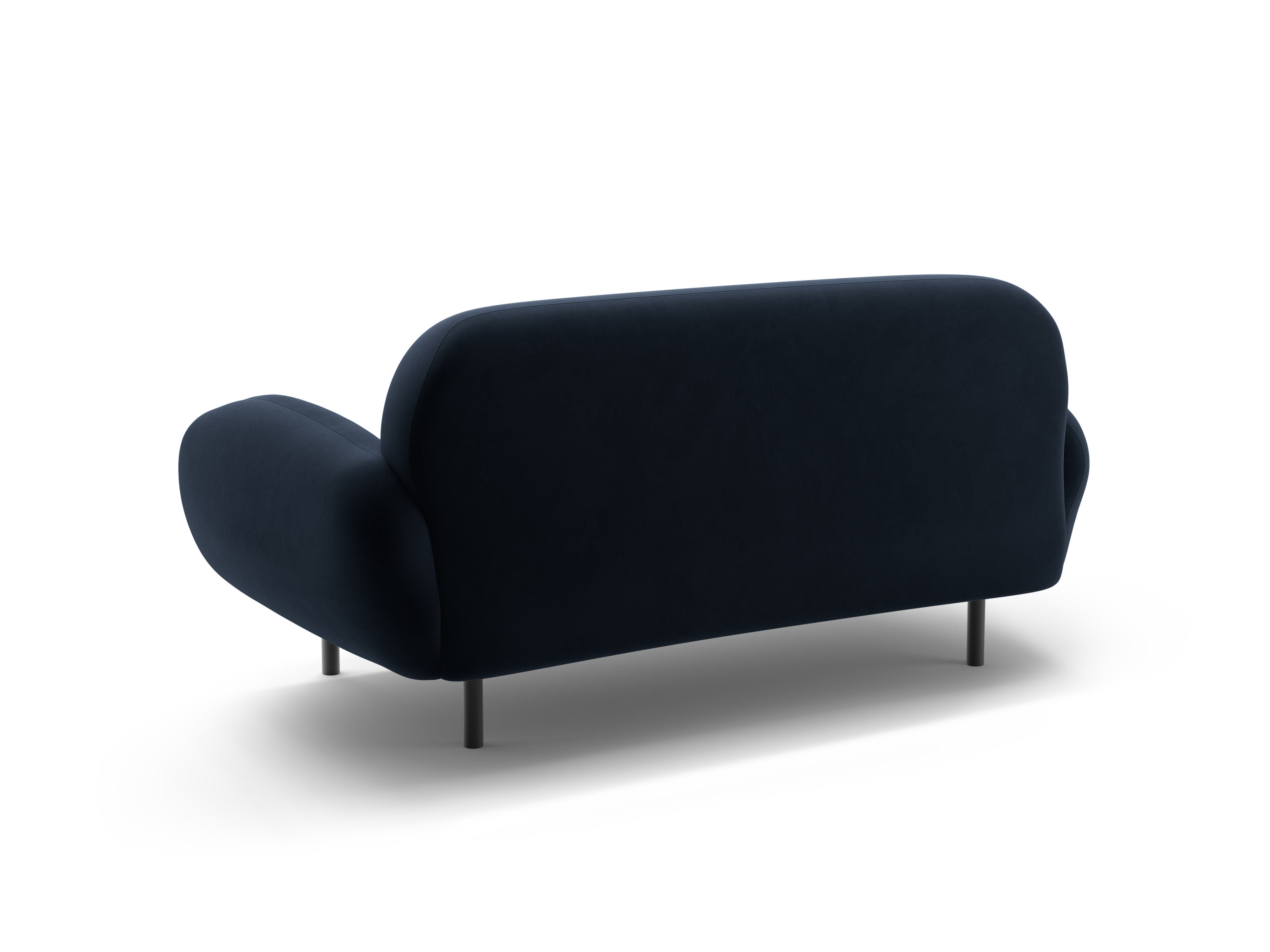 Velvet 2-Seater Sofa POPPY Royal Blue