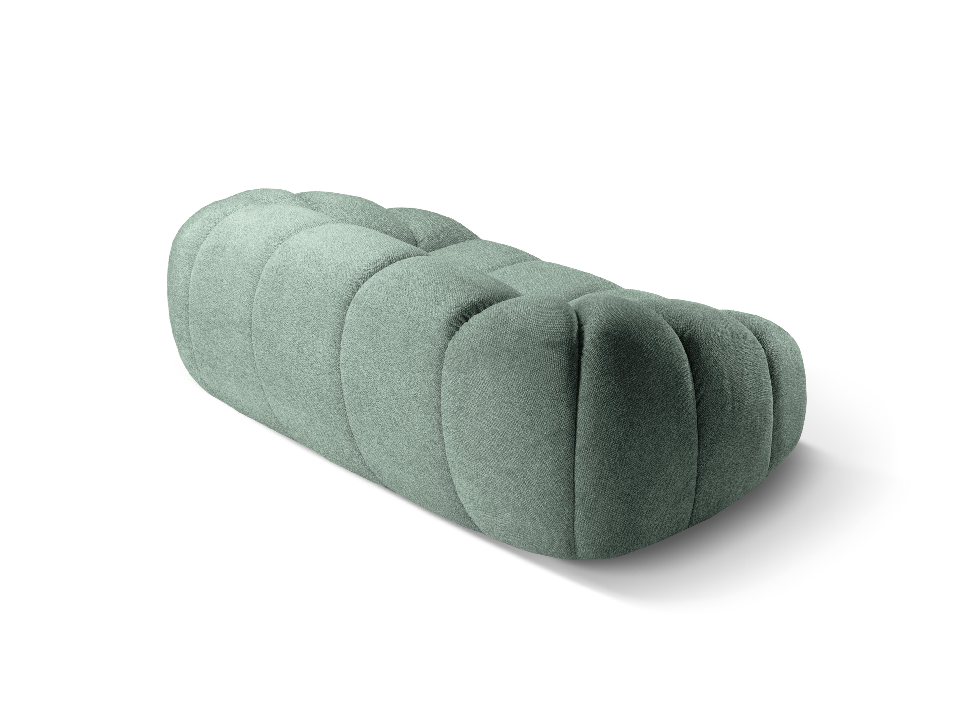 Sofa 2-sitzig DIANA mintfarbenes Chenille