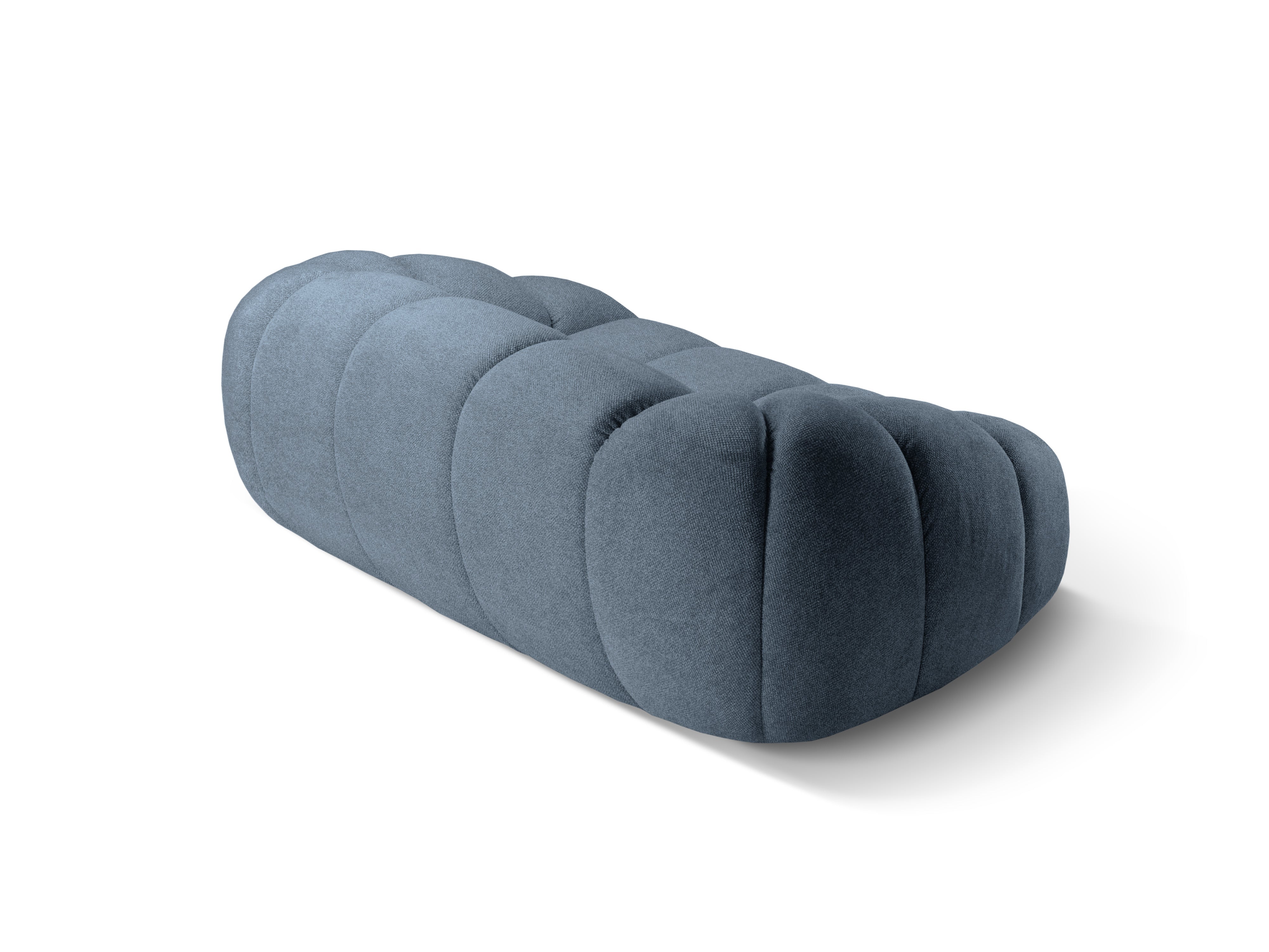 2-seater Sofa DIANA light blue chenille