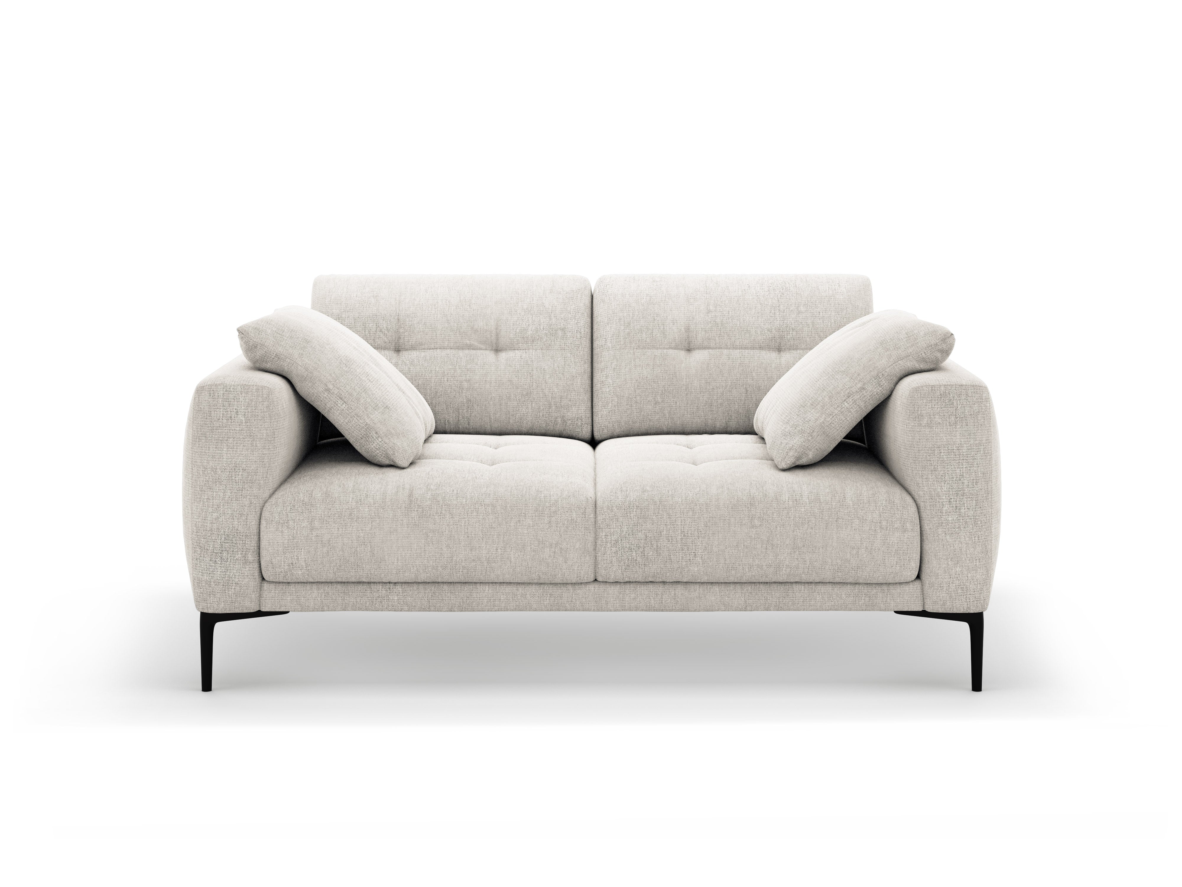 Sofa 2-sitzig BEMY beige Chenille