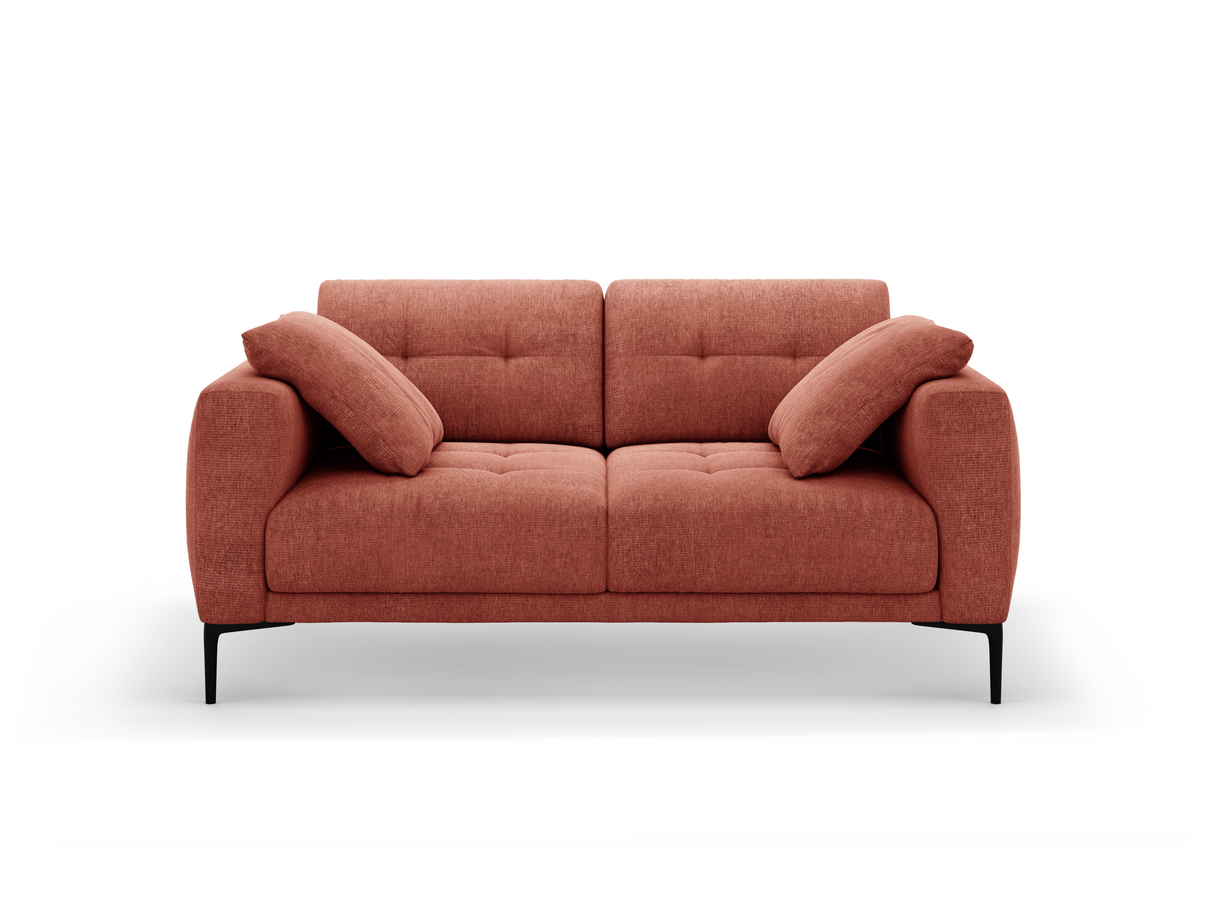 2-seater Sofa BEMY coral chenille