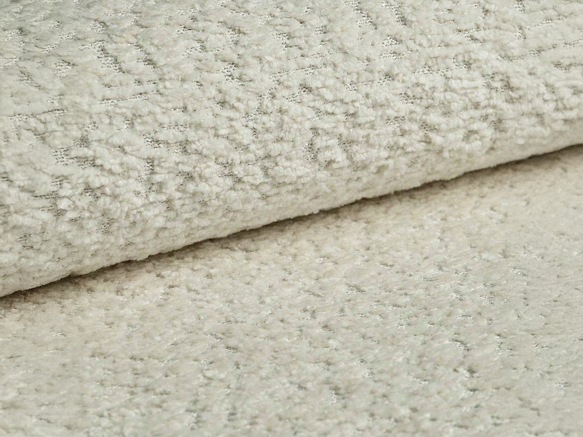 Sofa 2-Sitzer ABBY Elfenbein Boucle