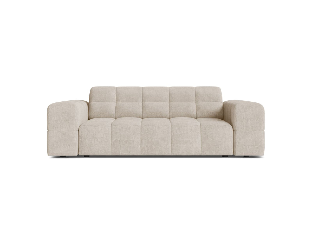 Sofa 2-osobowa JENNIFER jasnobeżowy szenil – Micadoni