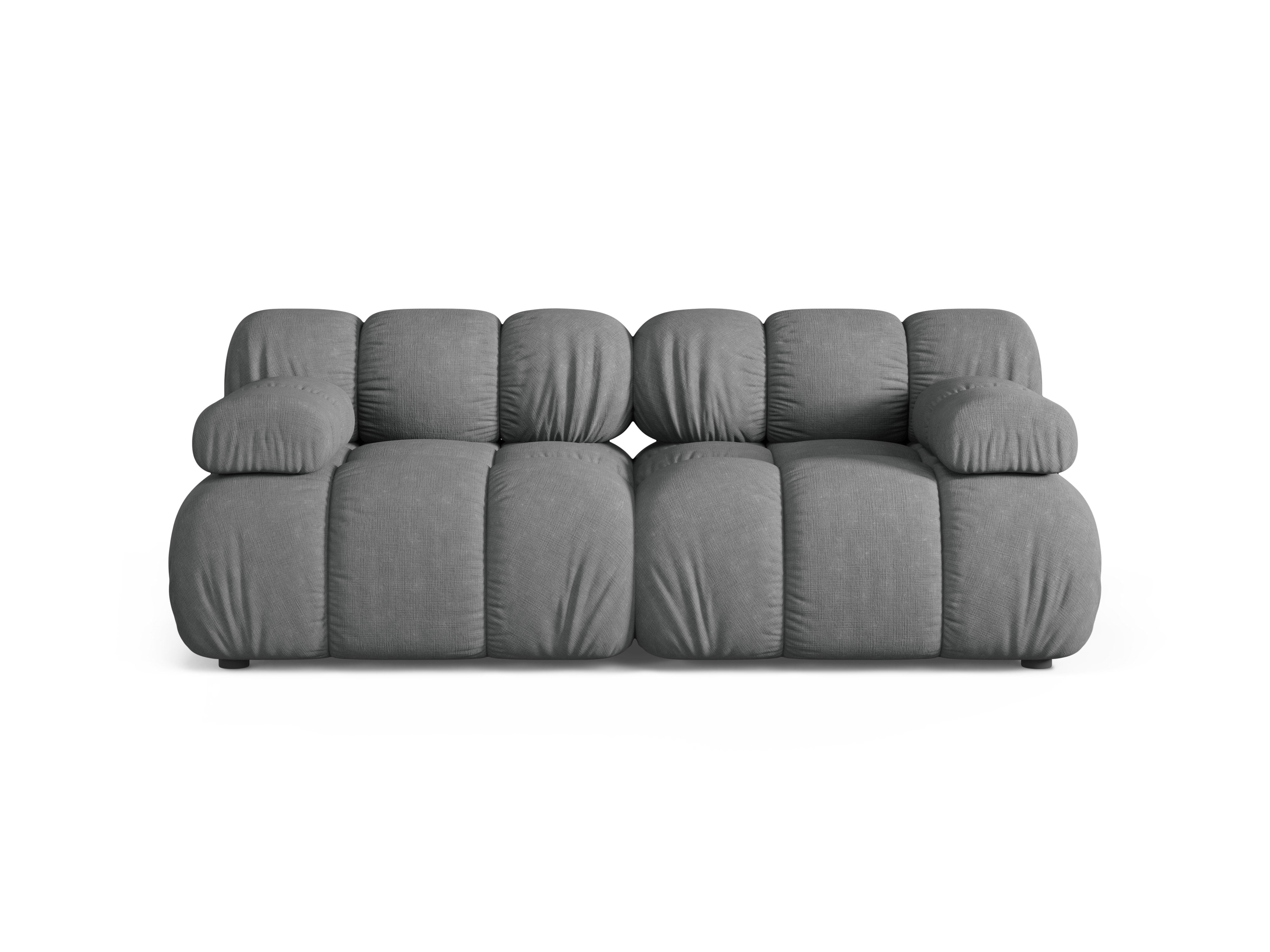 Modulares 2-Sitzer-Sofa BELLIS in Grau