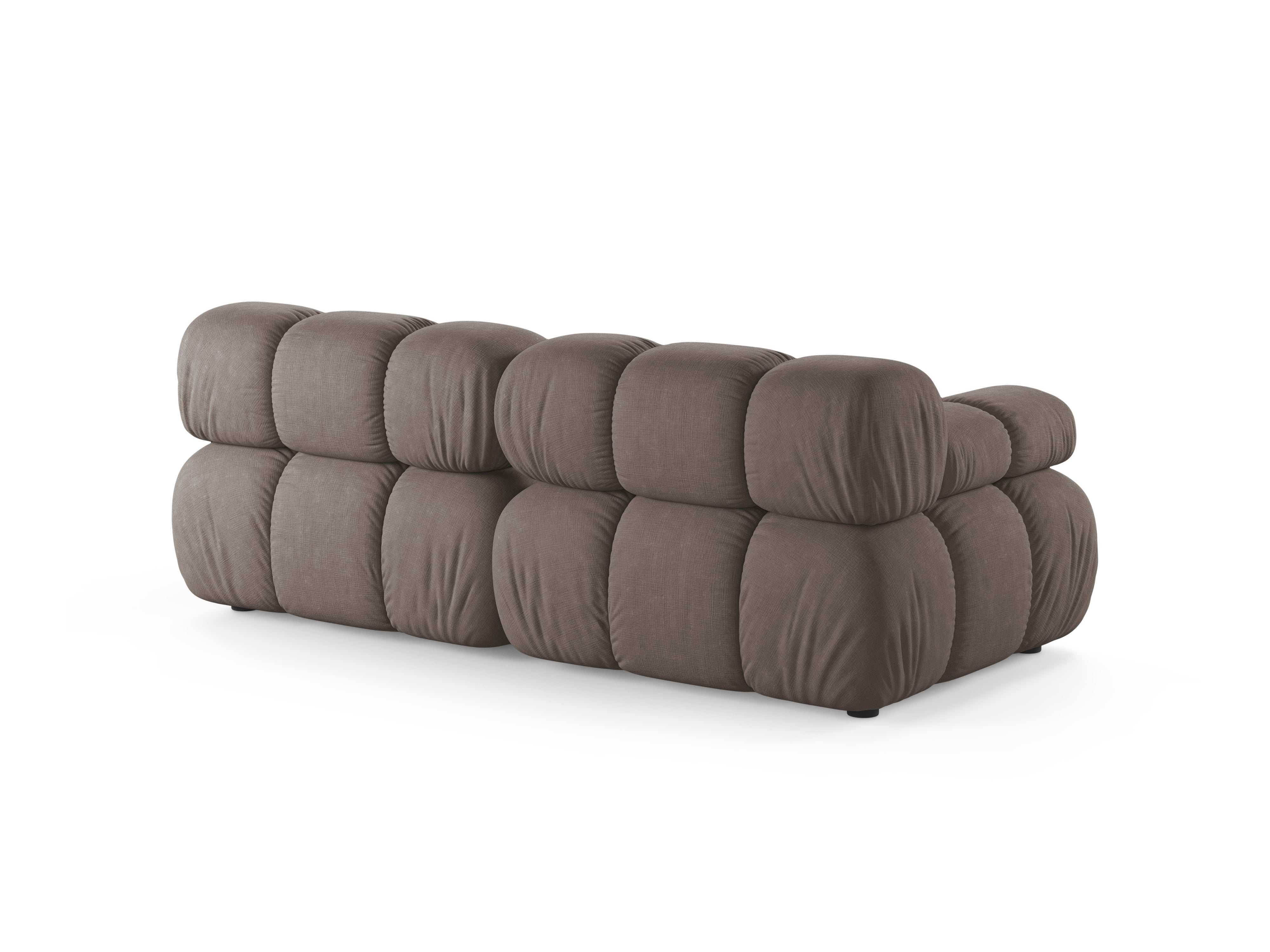 Modulares 2-Sitzer Sofa BELLIS in Cappuccino