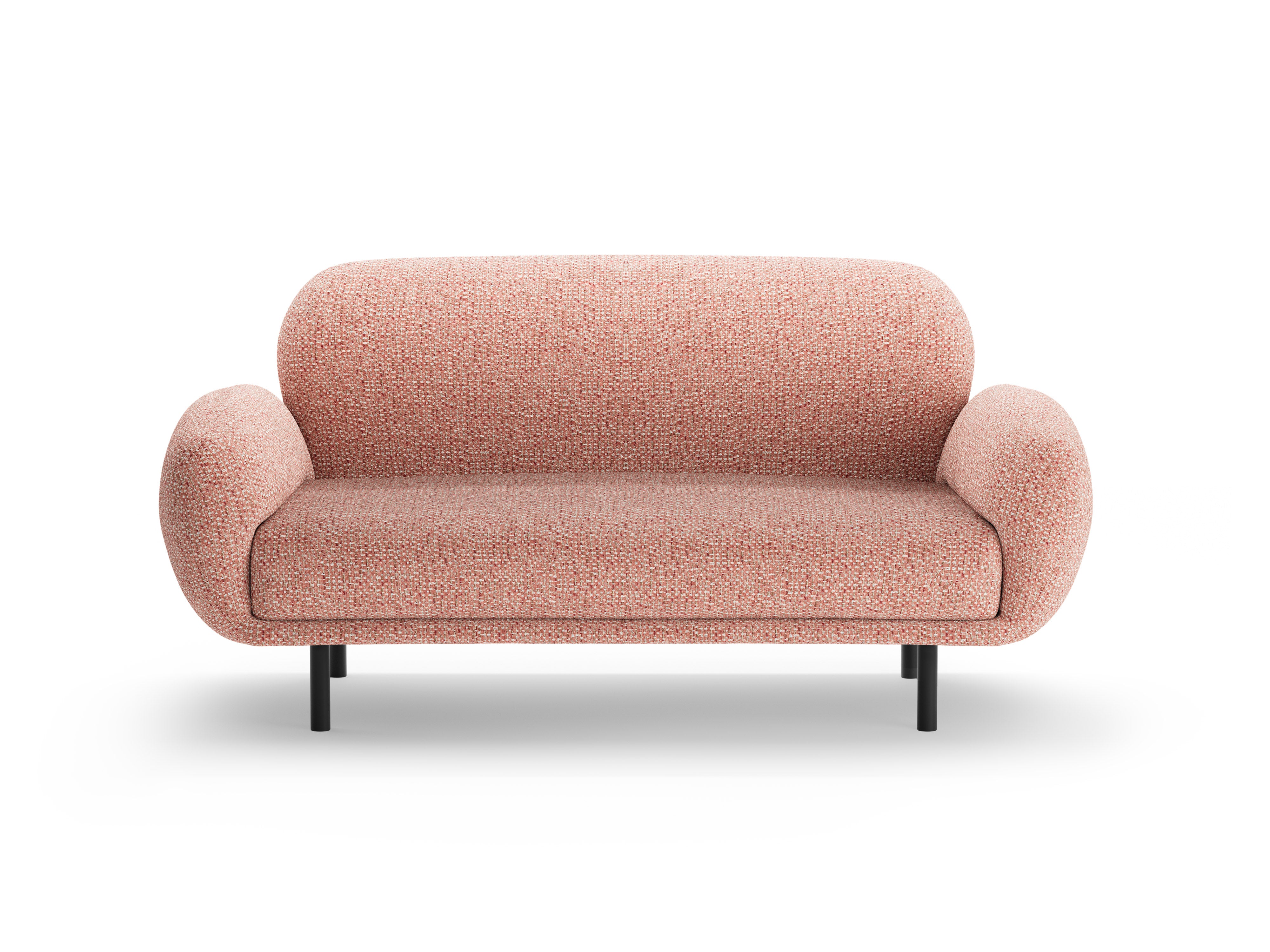 2-seater Sofa POPPY pink chenille