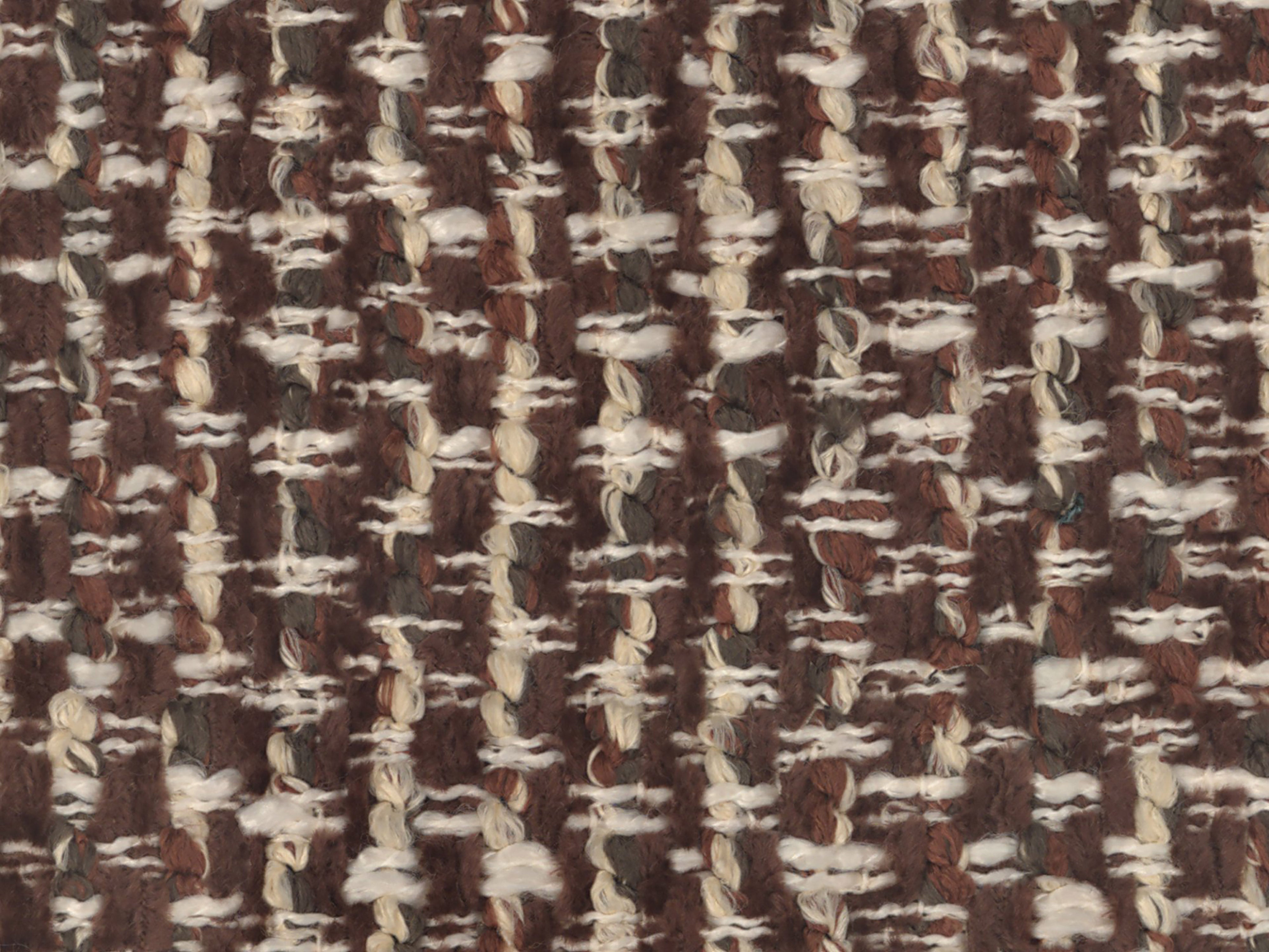 2.5-seater Sofa POPPY brown chenille