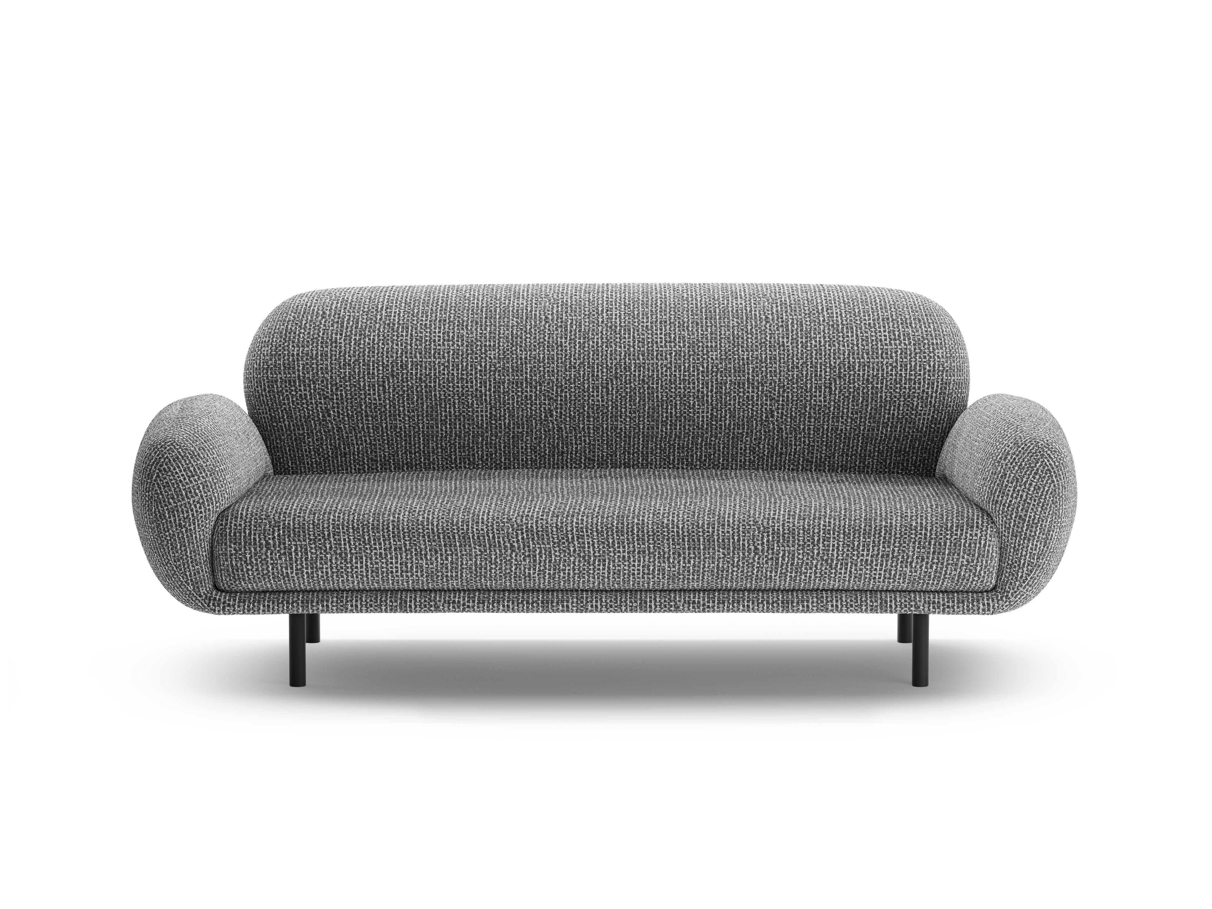 Sofa 2,5-sitzig POPPY dunkelgrau Chenille