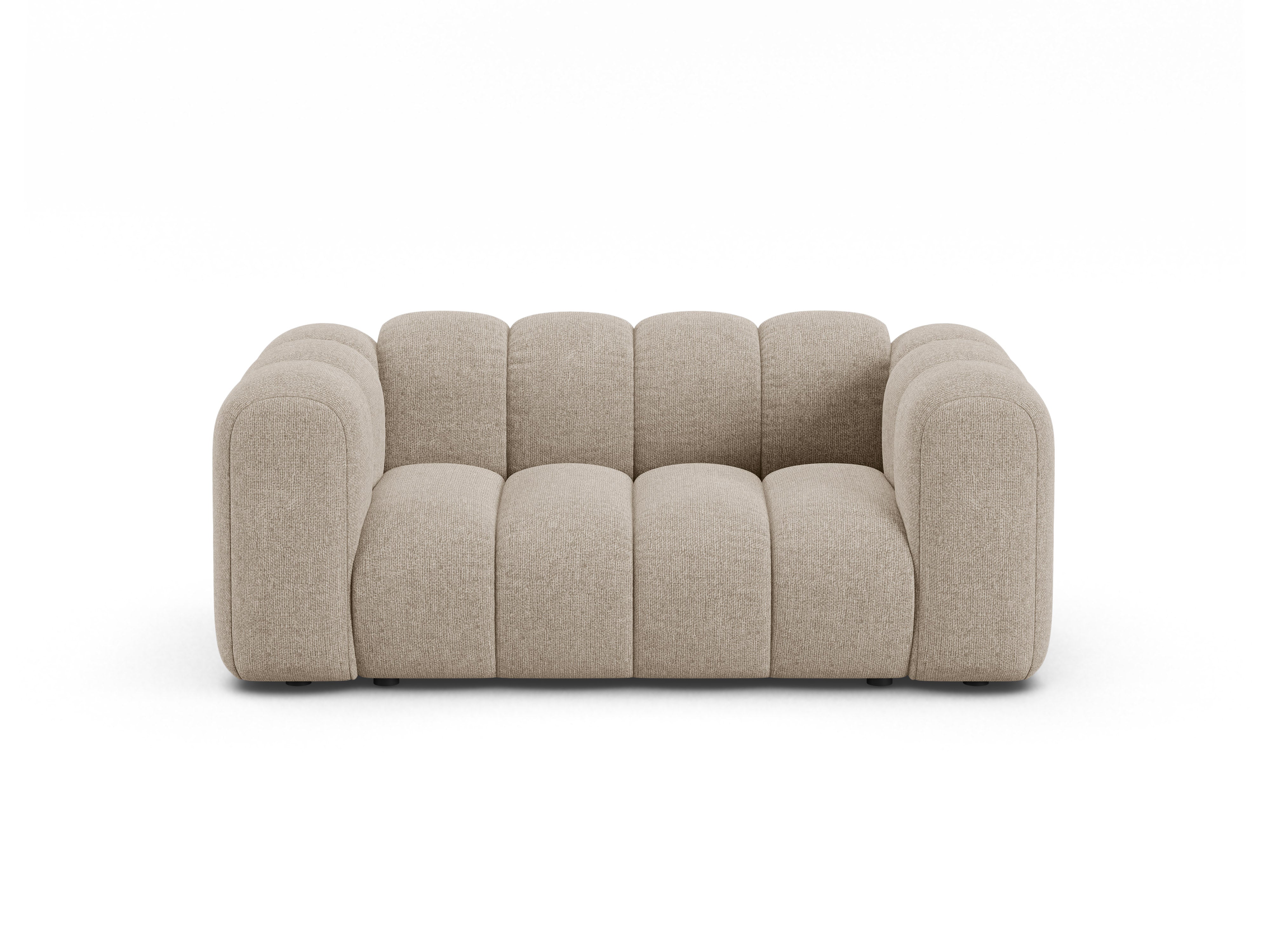 Sofa 2-sitzig LUPINE beige Chenille