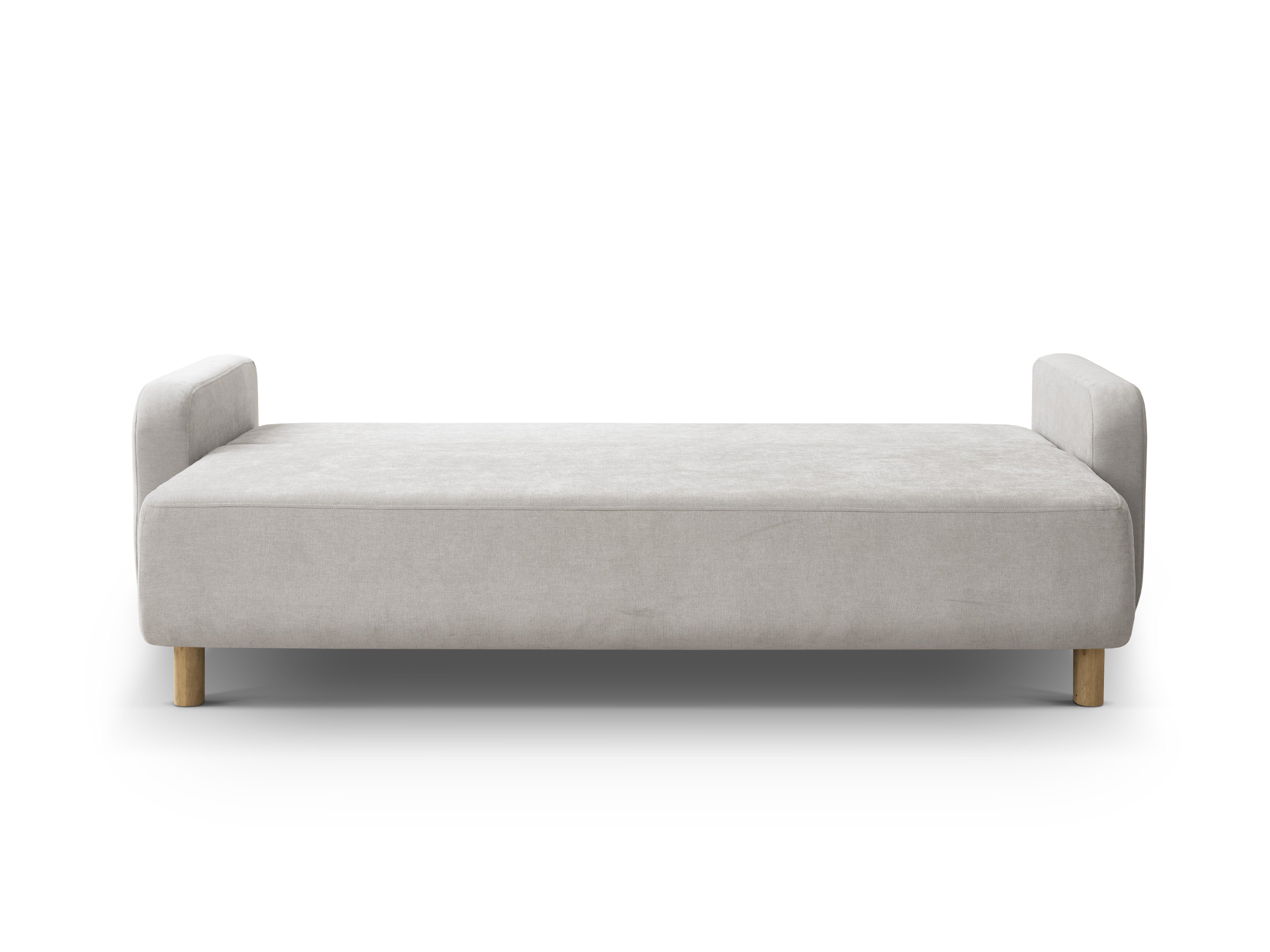 Sofa 3-Sitzer mit Schlaffunktion ELEN beige Chenille