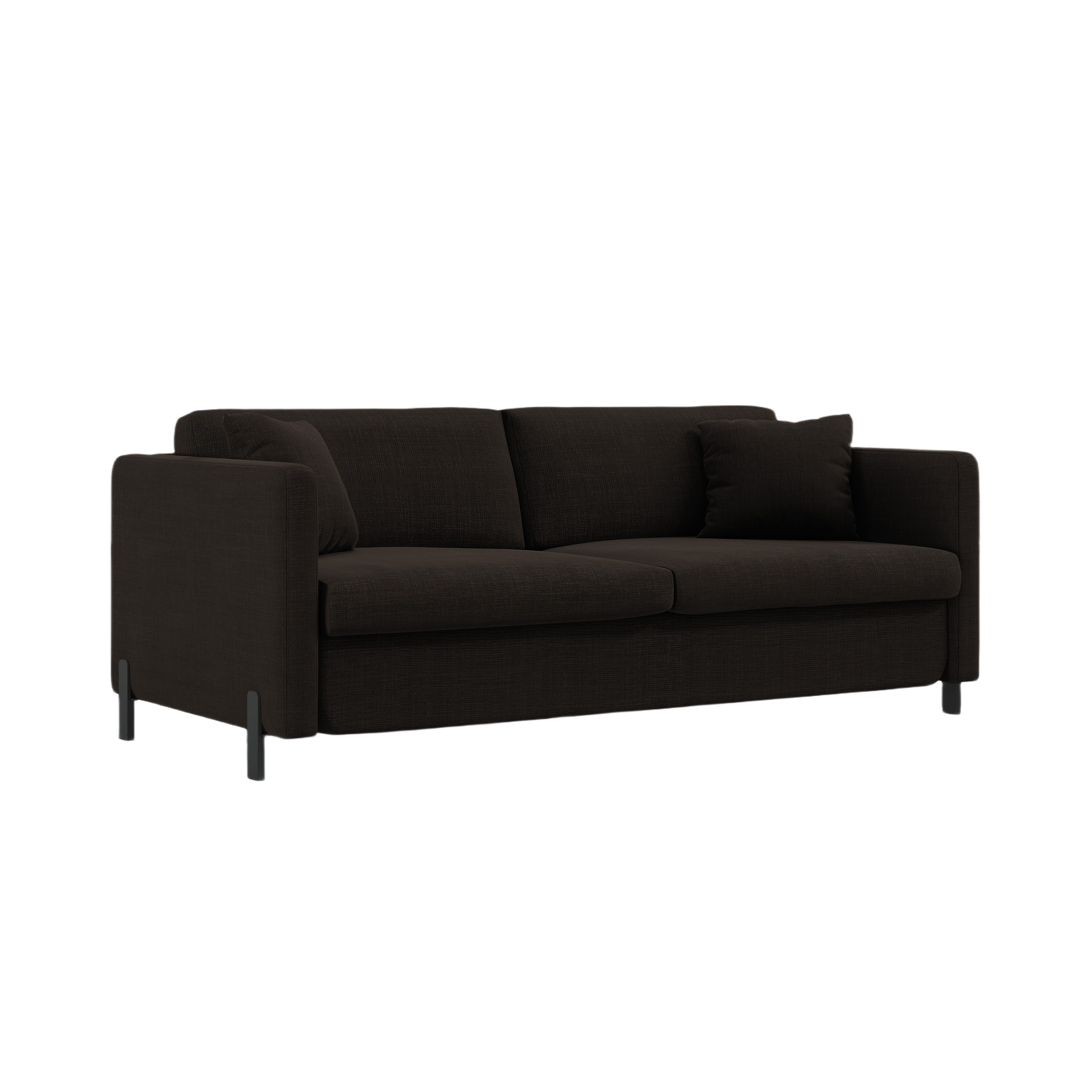 Sofa with bed function, "Gloria", 3 Seats, Dark Gray, 202x102x80
Made in Europe