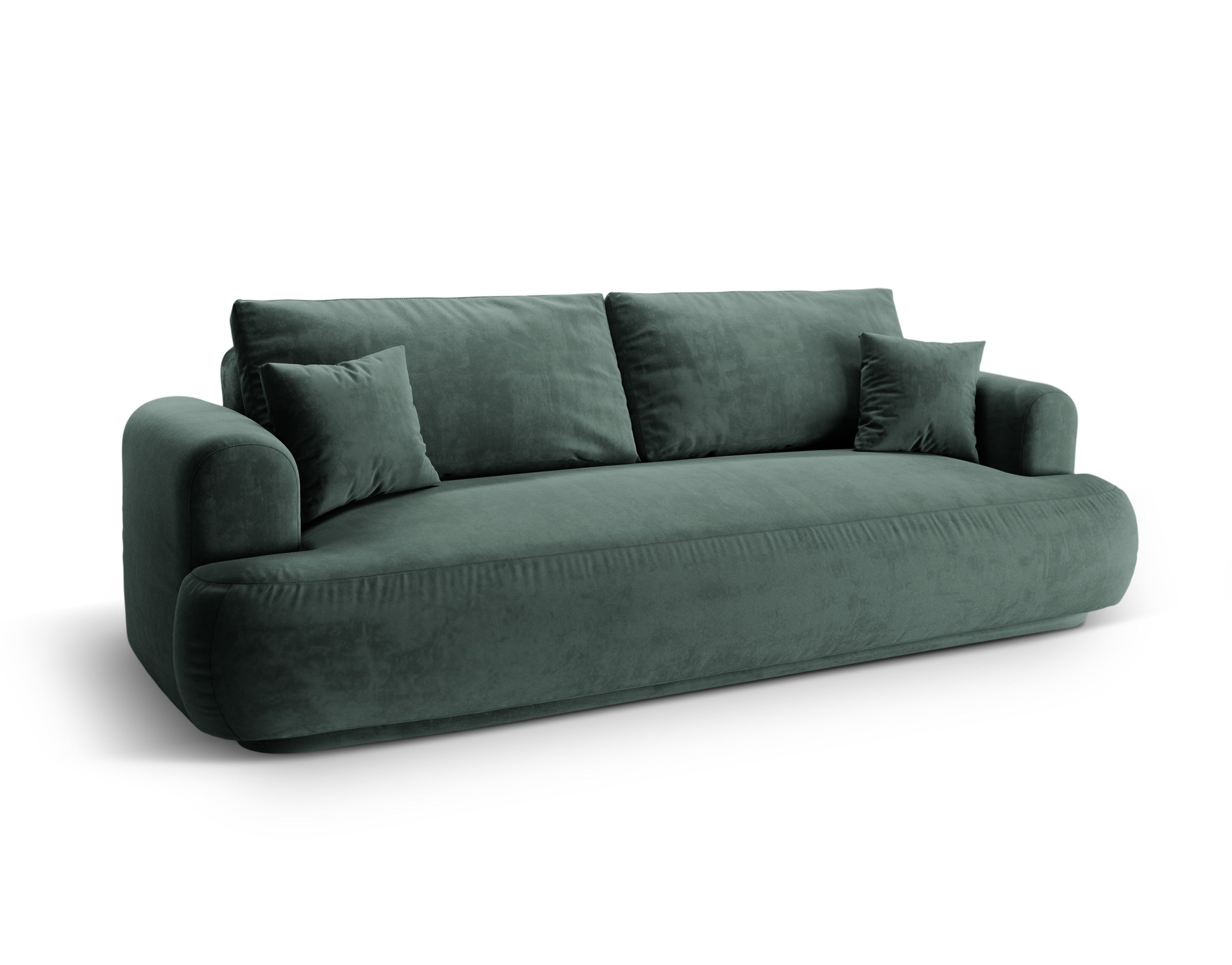 Samtsofa mit Ella Benzinschlaffunktion