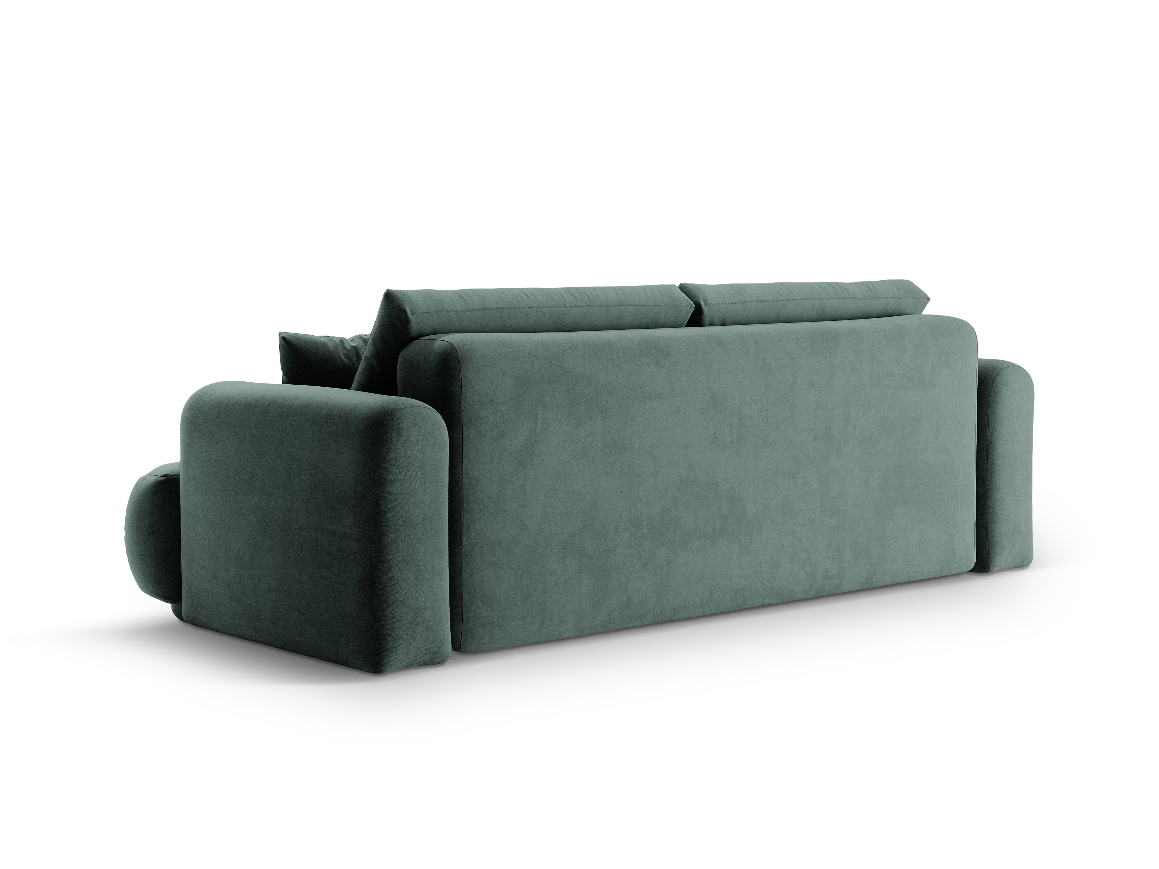 Samtsofa mit Ella Benzinschlaffunktion