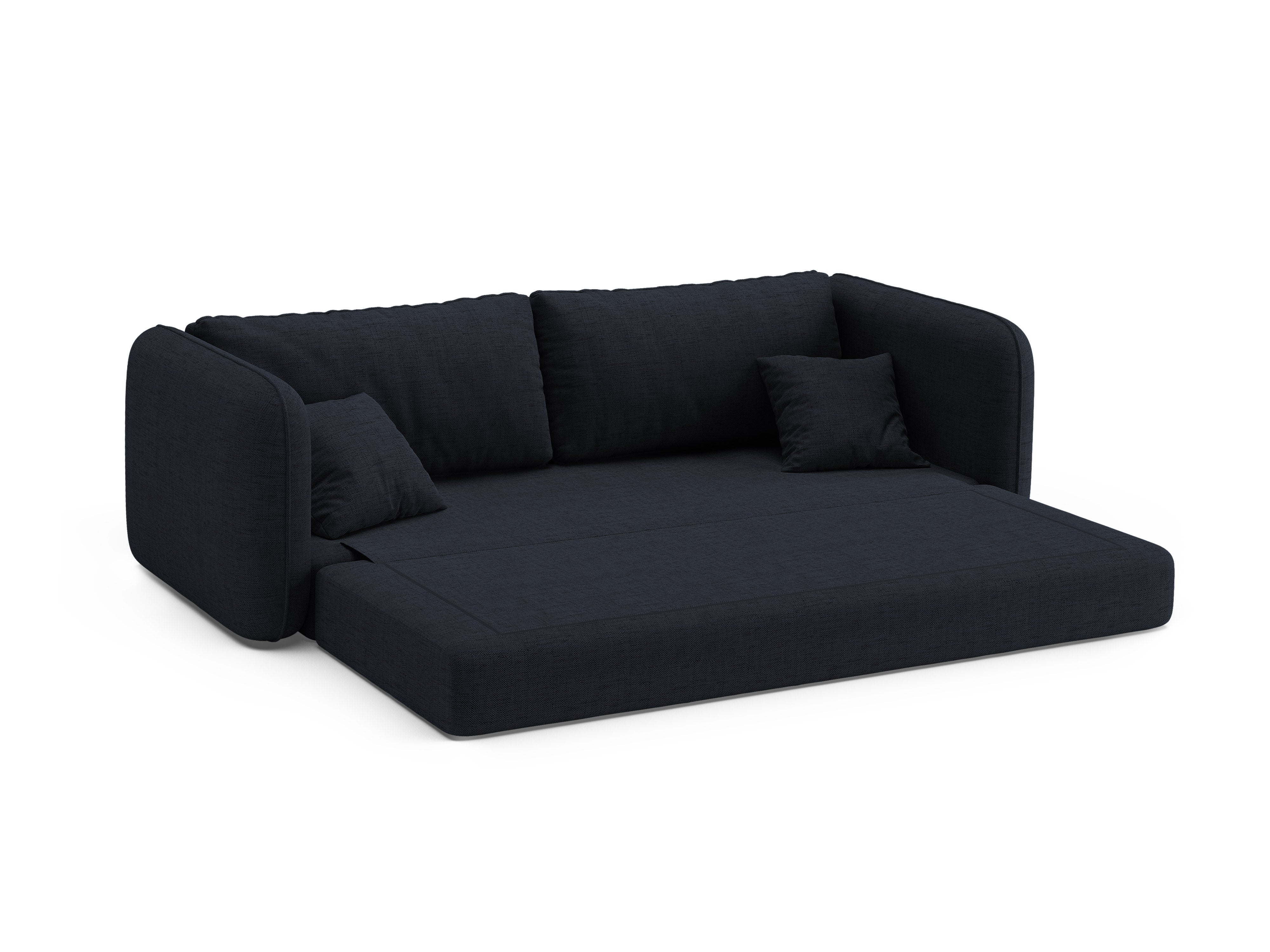 Sofa 3-sitzig mit Schlaffunktion DORMI königsblau