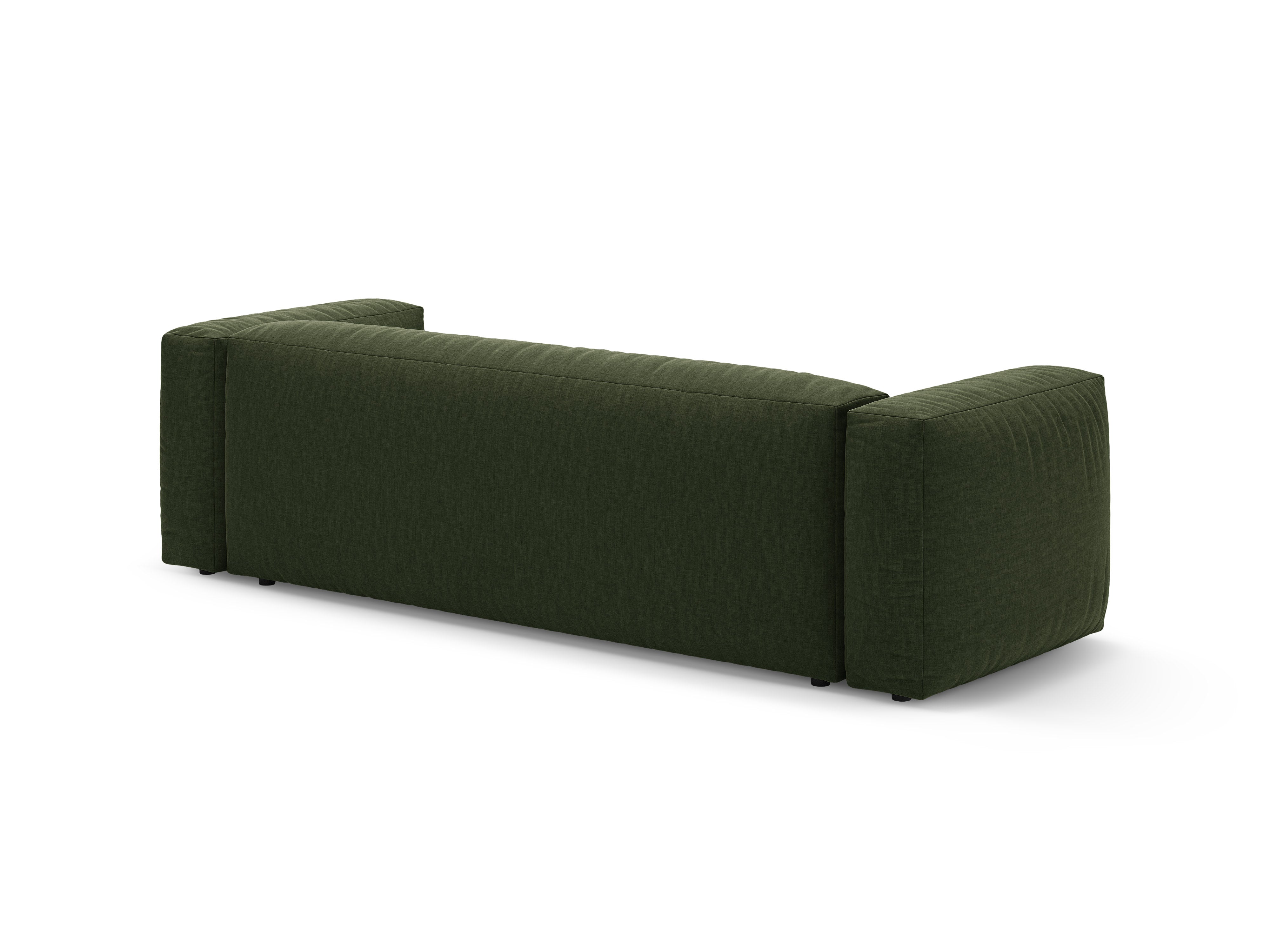 Sofa 3-sitzig mit Schlaffunktion MARTINA grün