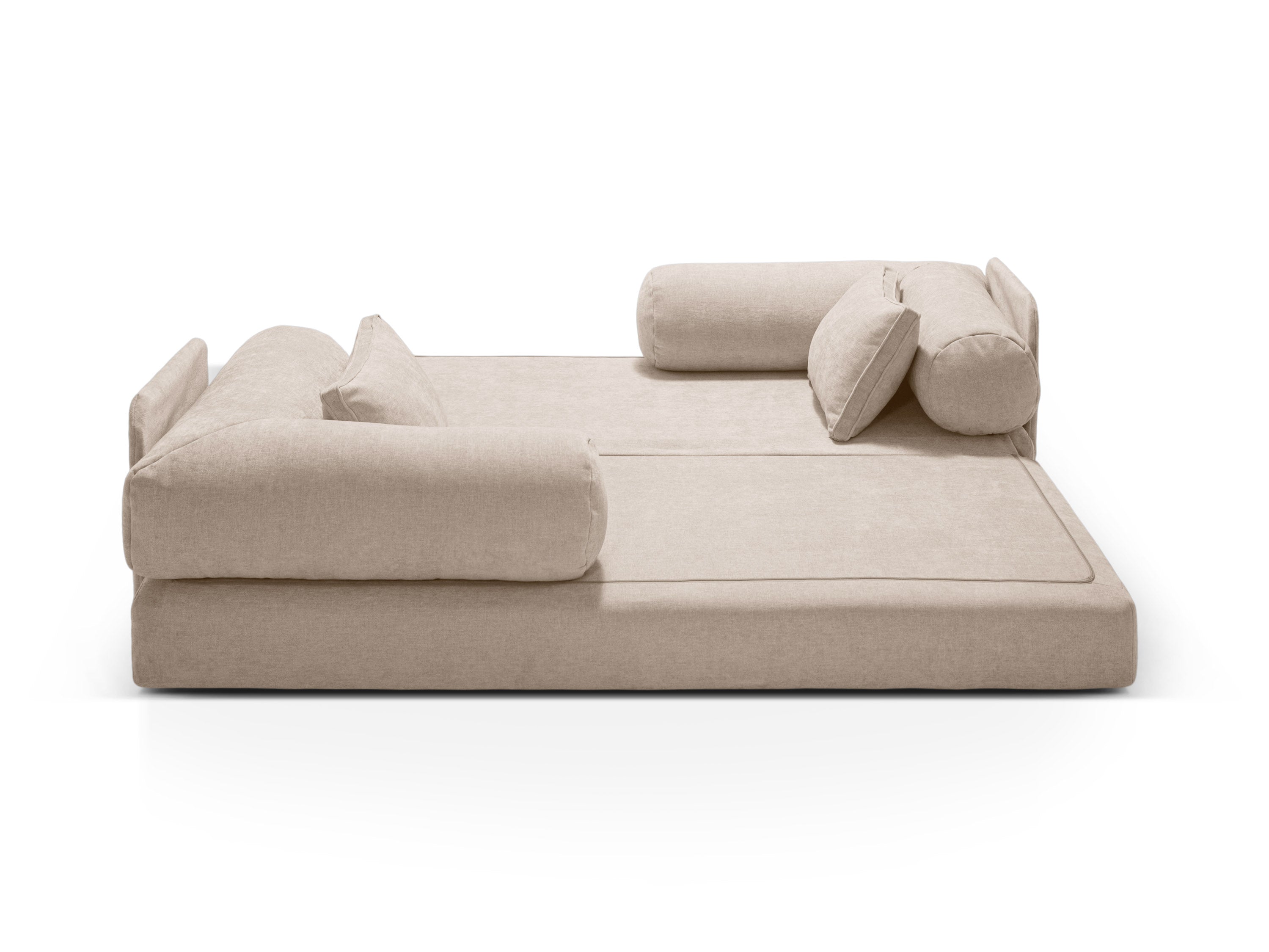 Sofa 3-Sitzer mit Schlaffunktion DREAMY beige