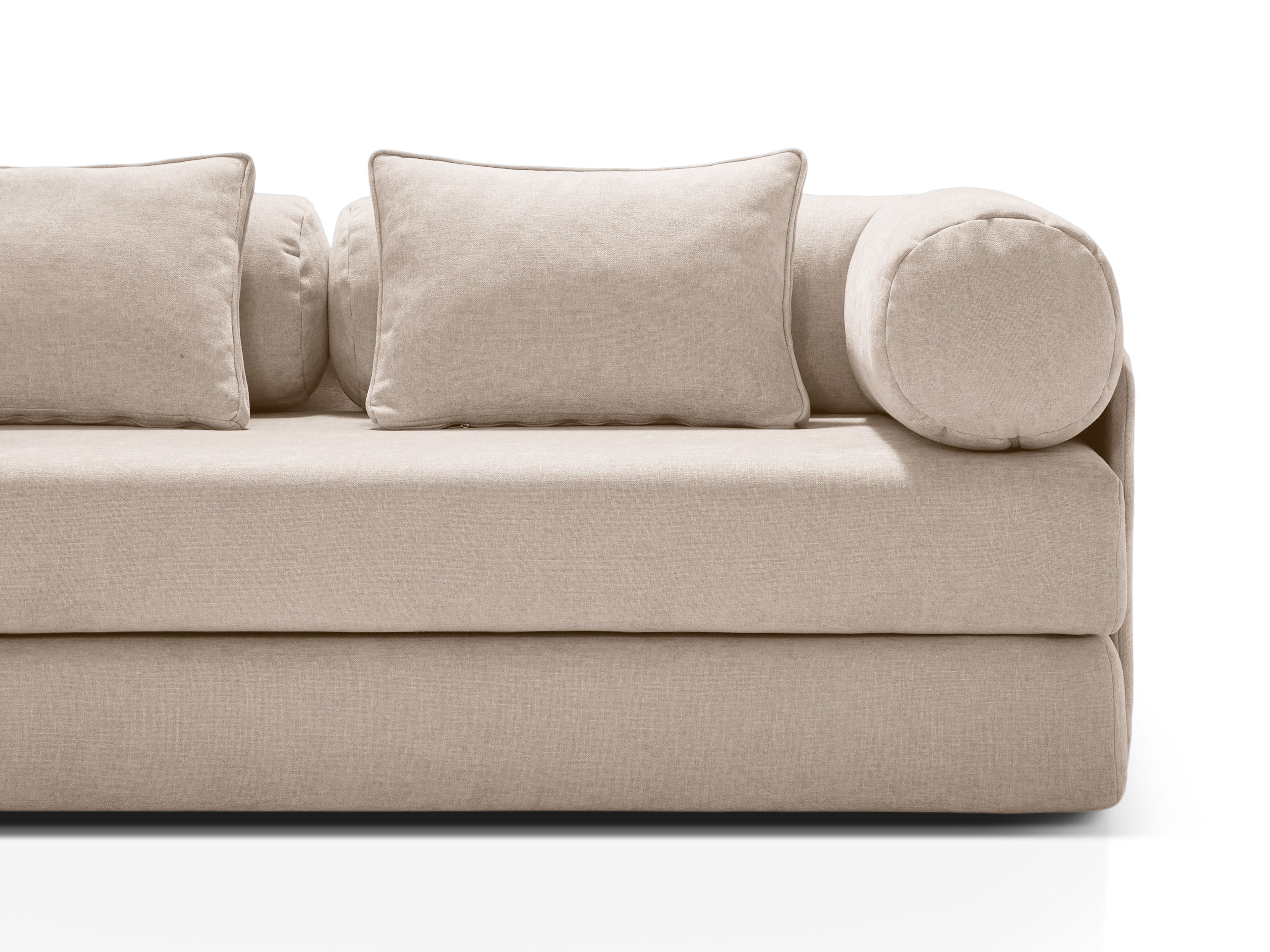 Sofa 3-Sitzer mit Schlaffunktion DREAMY beige