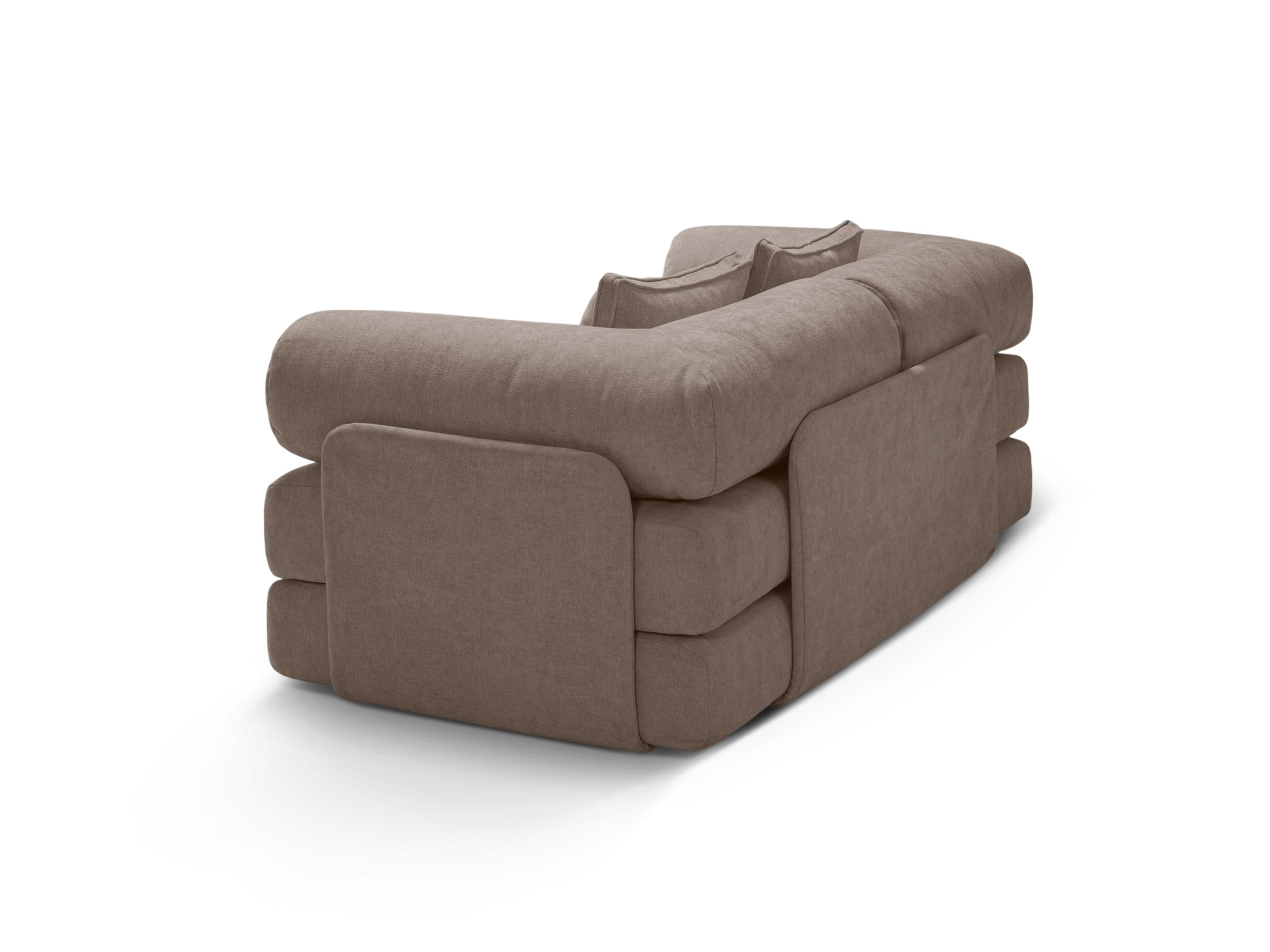 Sofa 3-Sitzer mit Schlaffunktion DREAMY cappuccino