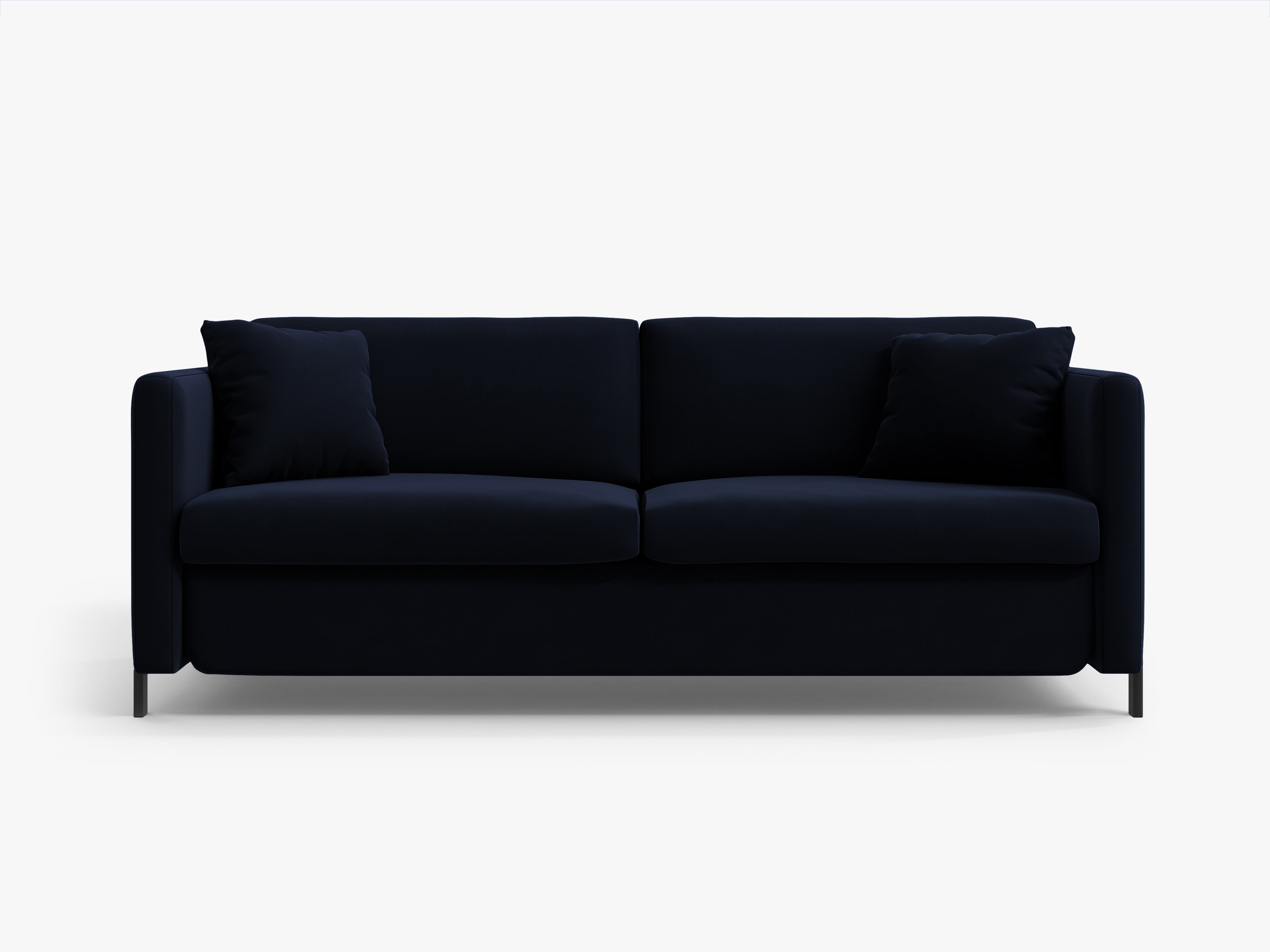 Samtsofa mit Bettfunktion, "Gloria", 3 Sitze, Königsblau, 202x102x80
In Europa gemacht