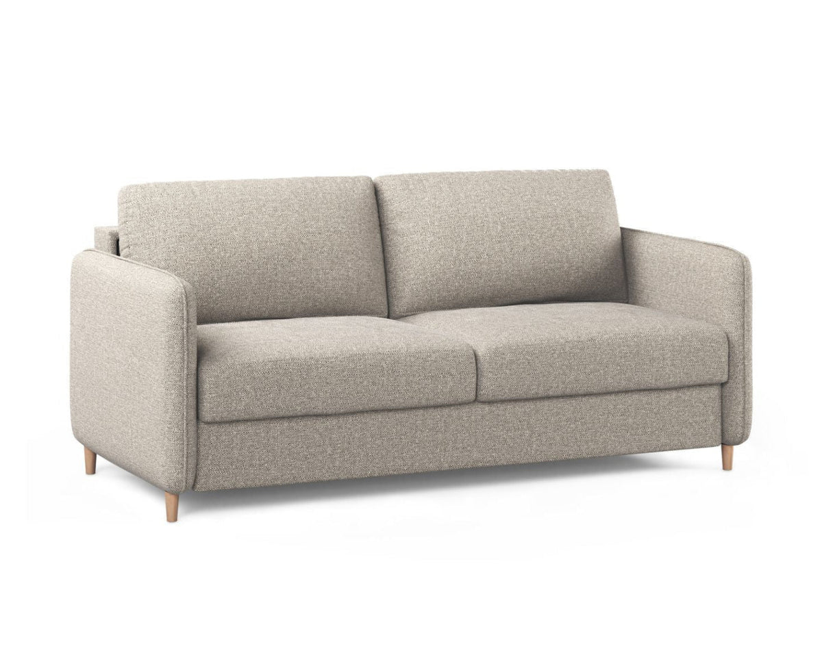 Sofa 3-osobowa z funkcją spania SIMO piaskowy – ujęcie 2