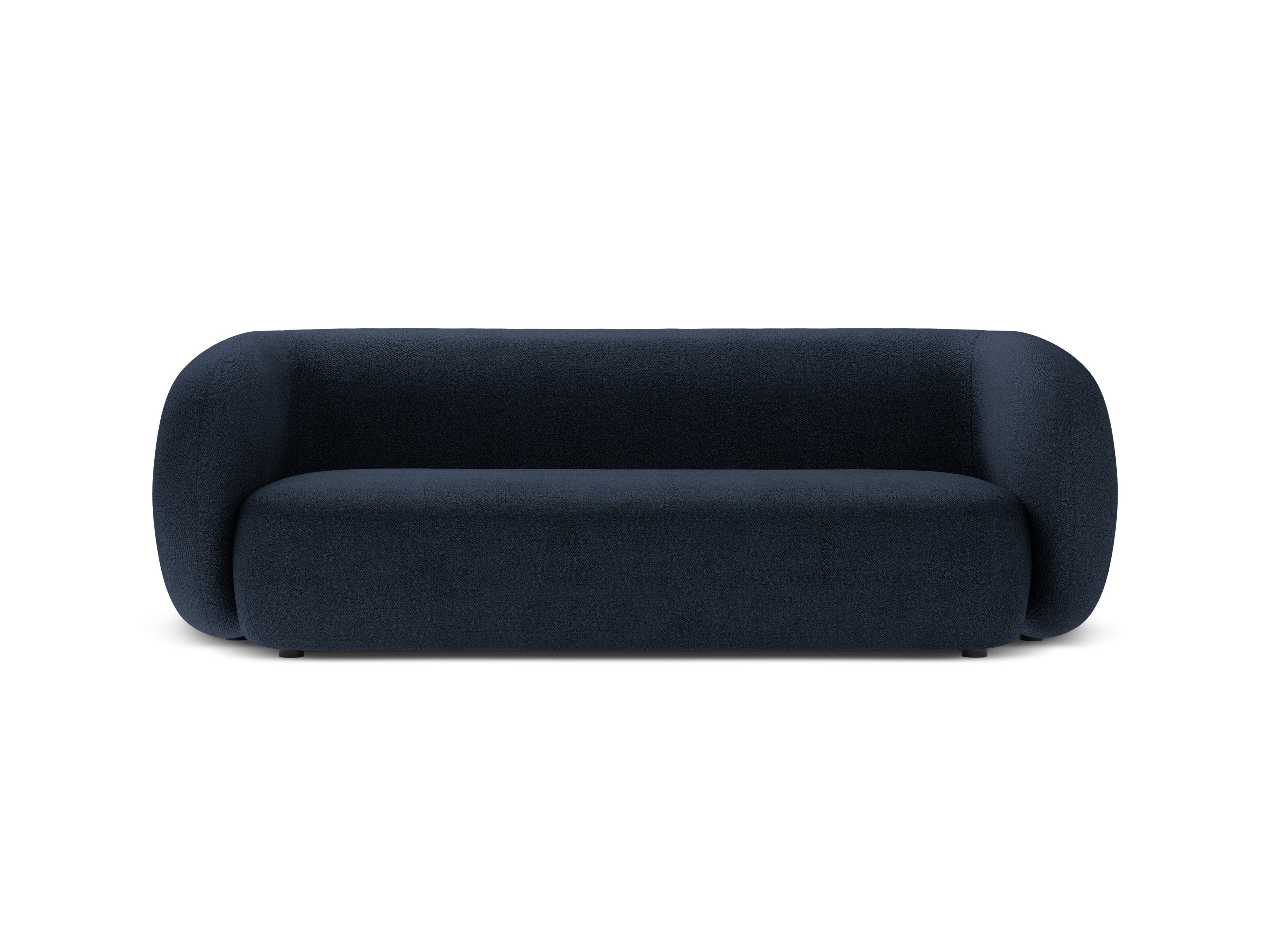 3-seater Sofa KATE navy boucle