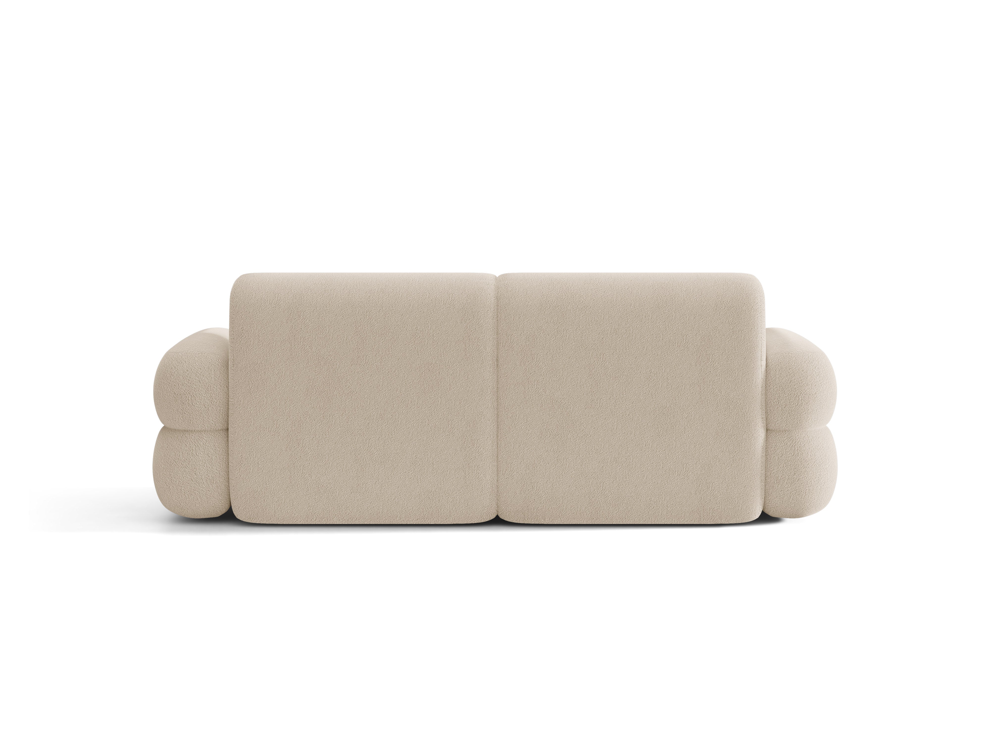 Sofa für 3 Personen NEO in beigem Boucle